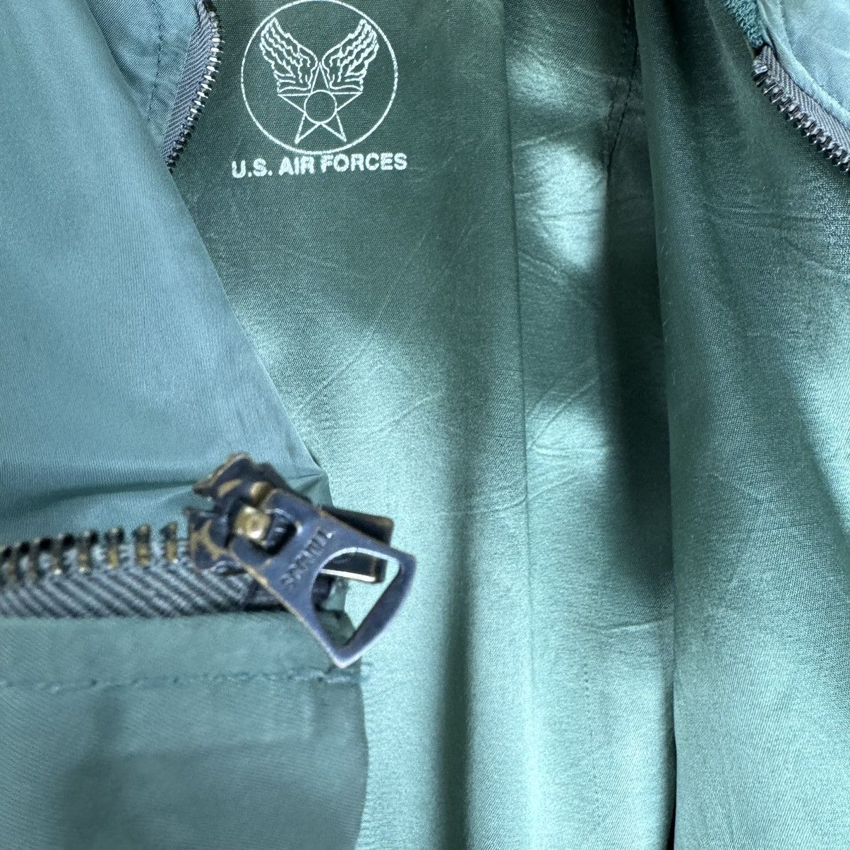 Hope ☀️HOPE MFG TYPE L2B USAF MA-1 FLYERS BOMBER JACKET Size US S / EU 44-46 / 1 - 12 Thumbnail