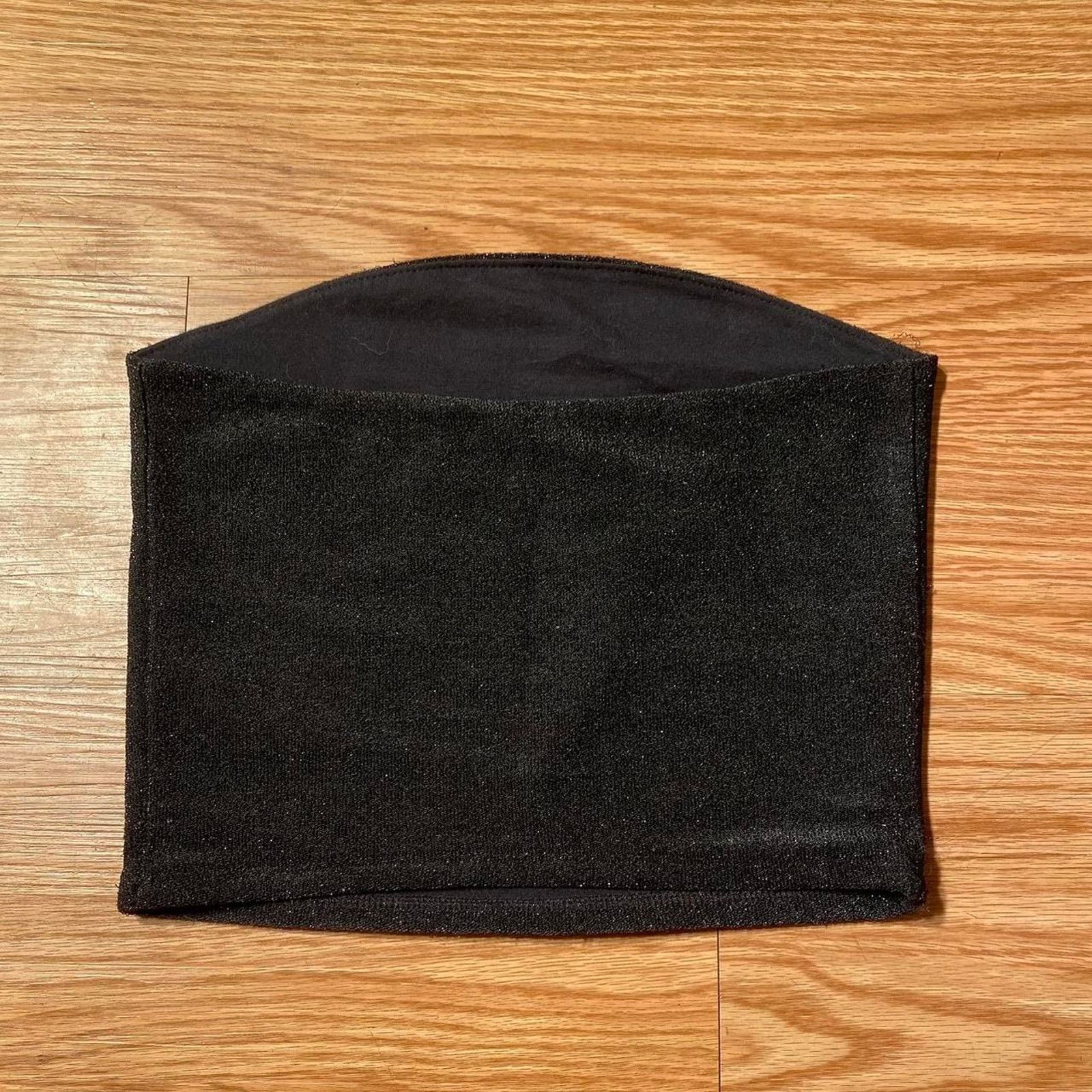 Other Black shimmery tube top Size S / US 4 / IT 40 - 3 Thumbnail