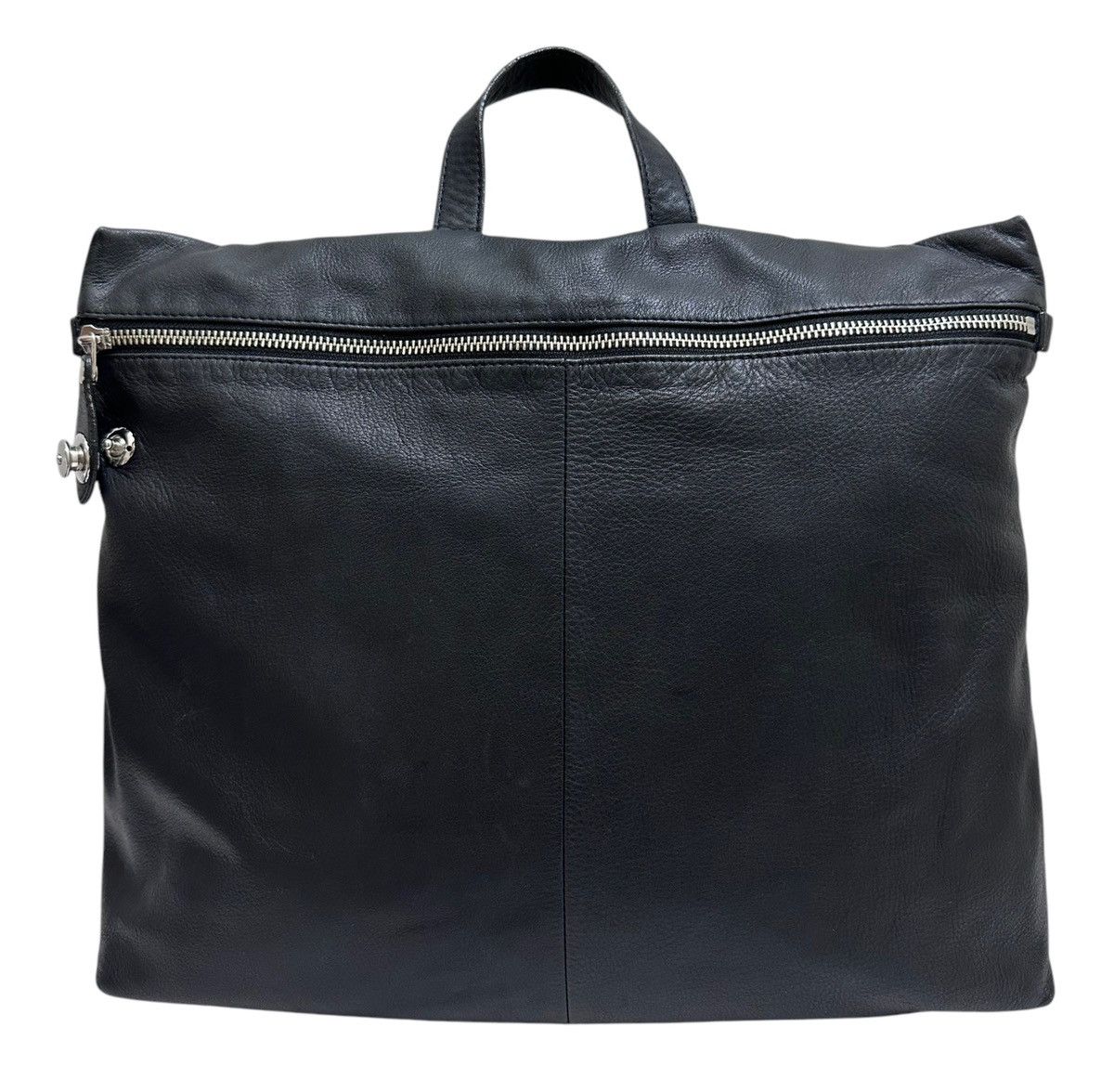 Yohji Yamamoto RARE‼️ KAWA-KAWA JAPAN BY YOHJI YAMAMOTO FULL LEATHER BAGPACK Size ONE SIZE - 4 Thumbnail