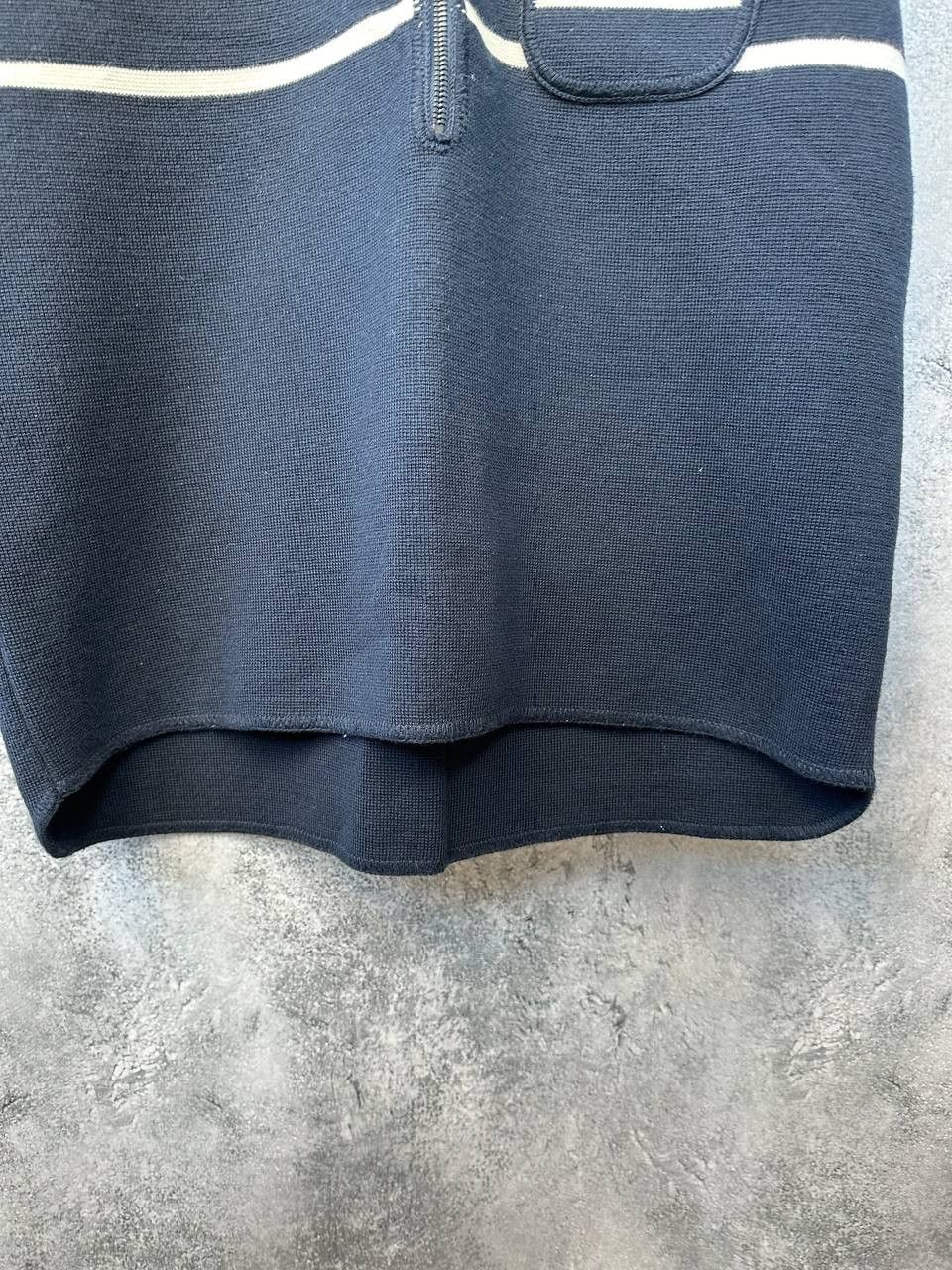 Albam × Black Label × Designer Albam Vest Gilet Sleevless Striped Sweater England Zip Size US M / EU 48-50 / 2 - 7 Thumbnail