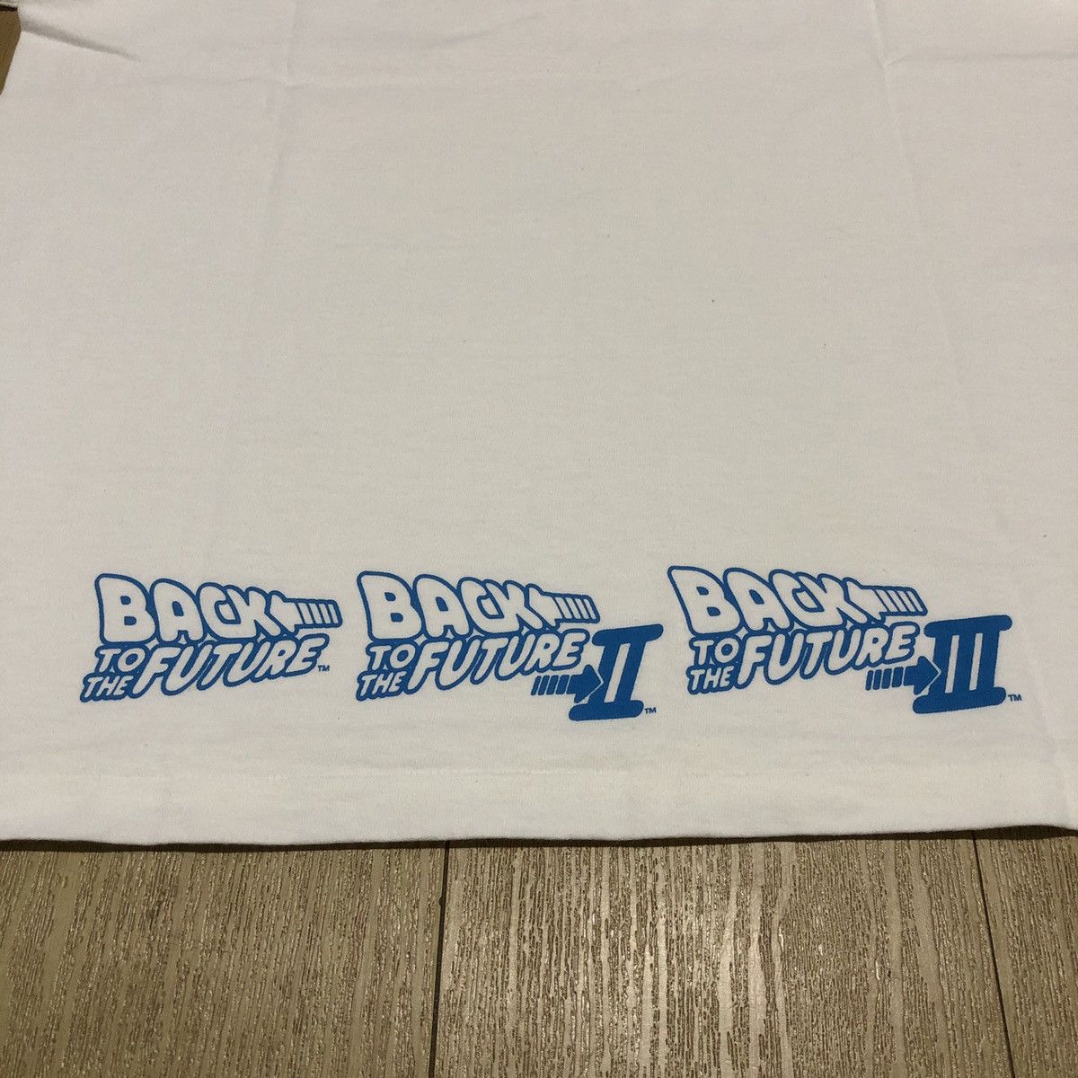 Bape Baby Milo Back To The Future Sciene Fiction Film Tshirts Size US M / EU 48-50 / 2 - 4 Thumbnail