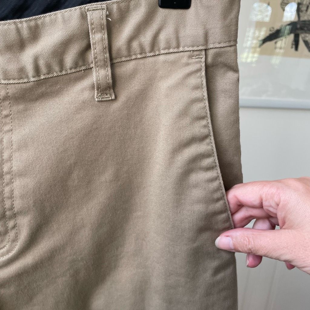 Volcom Volcom Taupe Tan Twill Shorts 30 x 9.5 Size US 30 / EU 46 - 2 Thumbnail