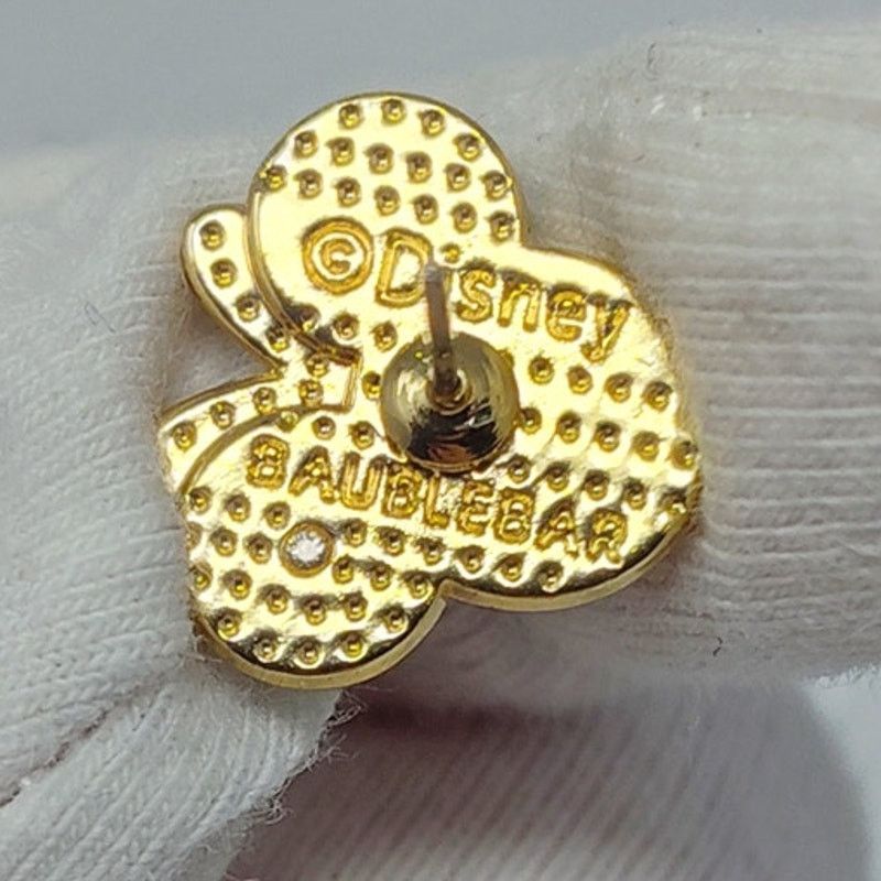 Disney Disney x BaubleBar Minnie Mouse Gold Tone Stud Earrings Size ONE SIZE - 8 Thumbnail