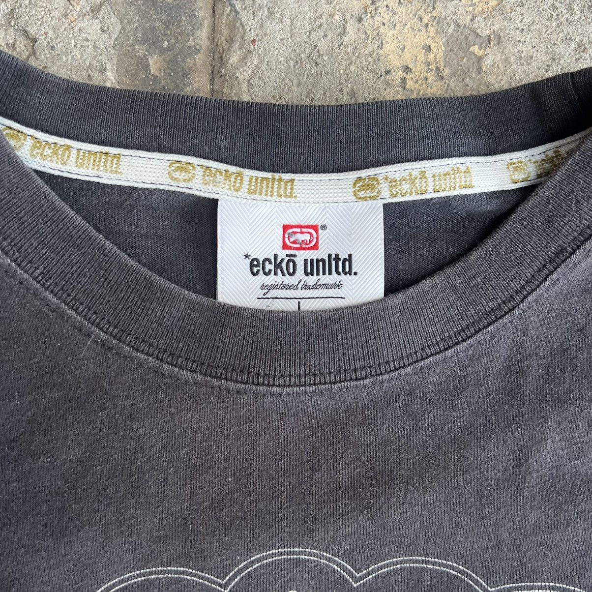 Ecko Unltd. × Vintage Ecko Vintage 90s Rap hip HoP t shirt vintage navy Size US L / EU 52-54 / 3 - 5 Thumbnail