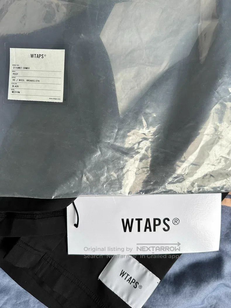 Wtaps Wtaps Short-sleeve nylon t-shirt Size US M / EU 48-50 / 2 - 7 Thumbnail