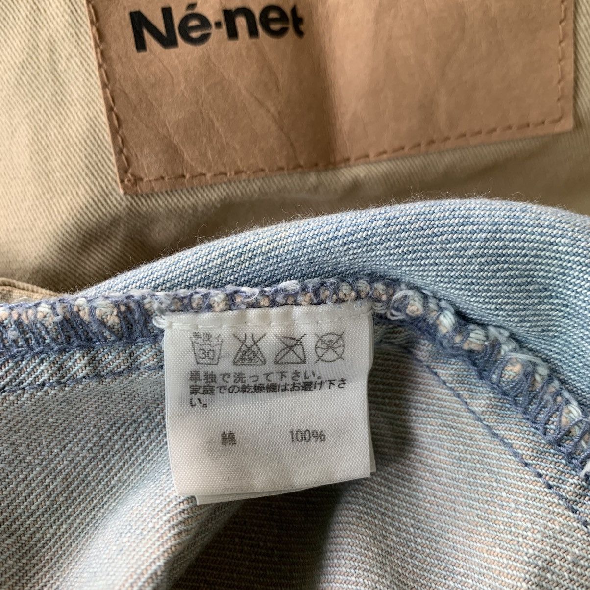 Ne-Net Vintage Ne-net Issey Miyake Selvedge Denim Dress Size M / US 6-8 / IT 42-44 - 11 Thumbnail