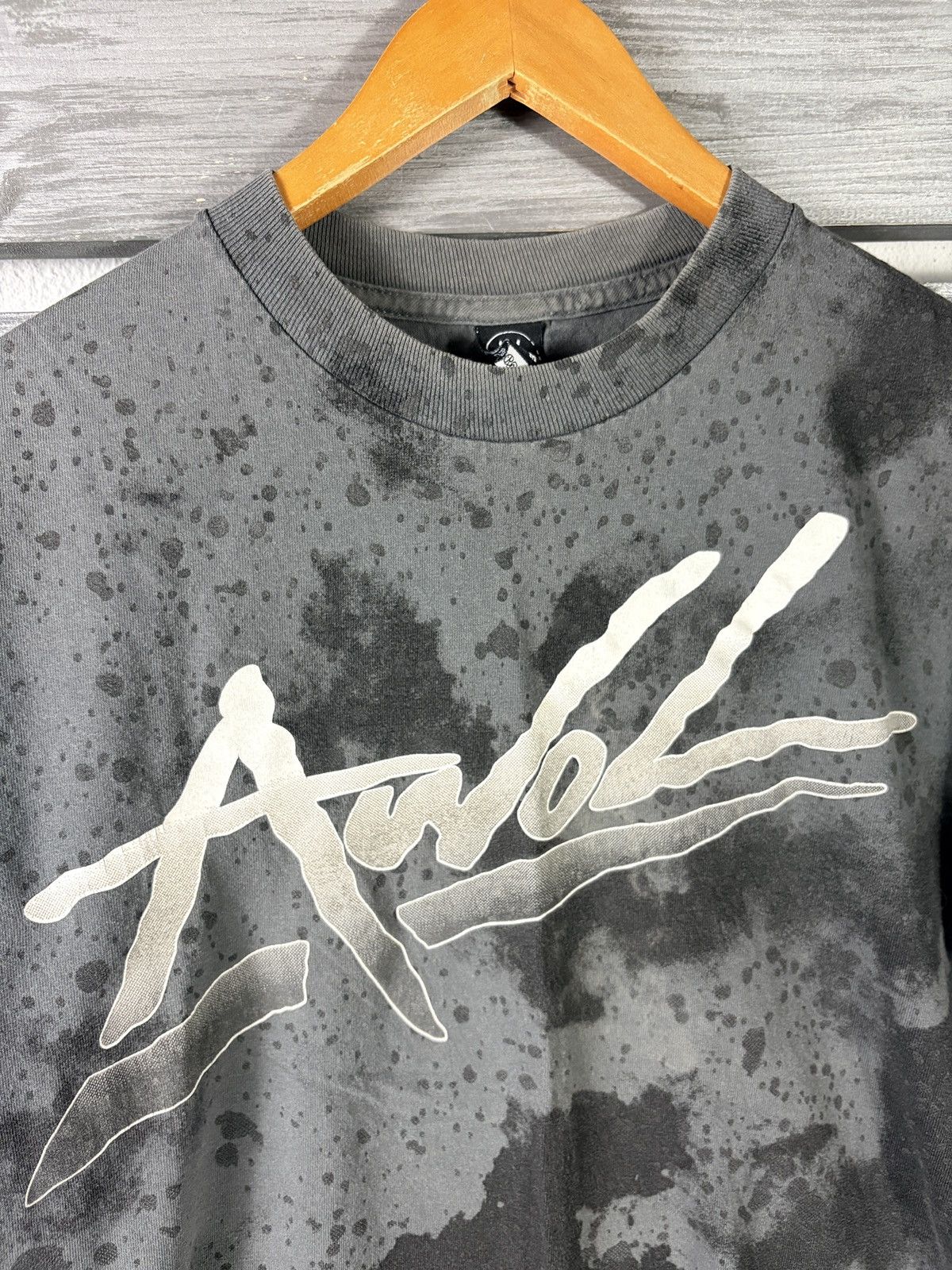 Rogue Status Rouge Status Awol T Shirt Mens M Gray Tie Dye Short Sleeve Size US M / EU 48-50 / 2 - 2 Thumbnail