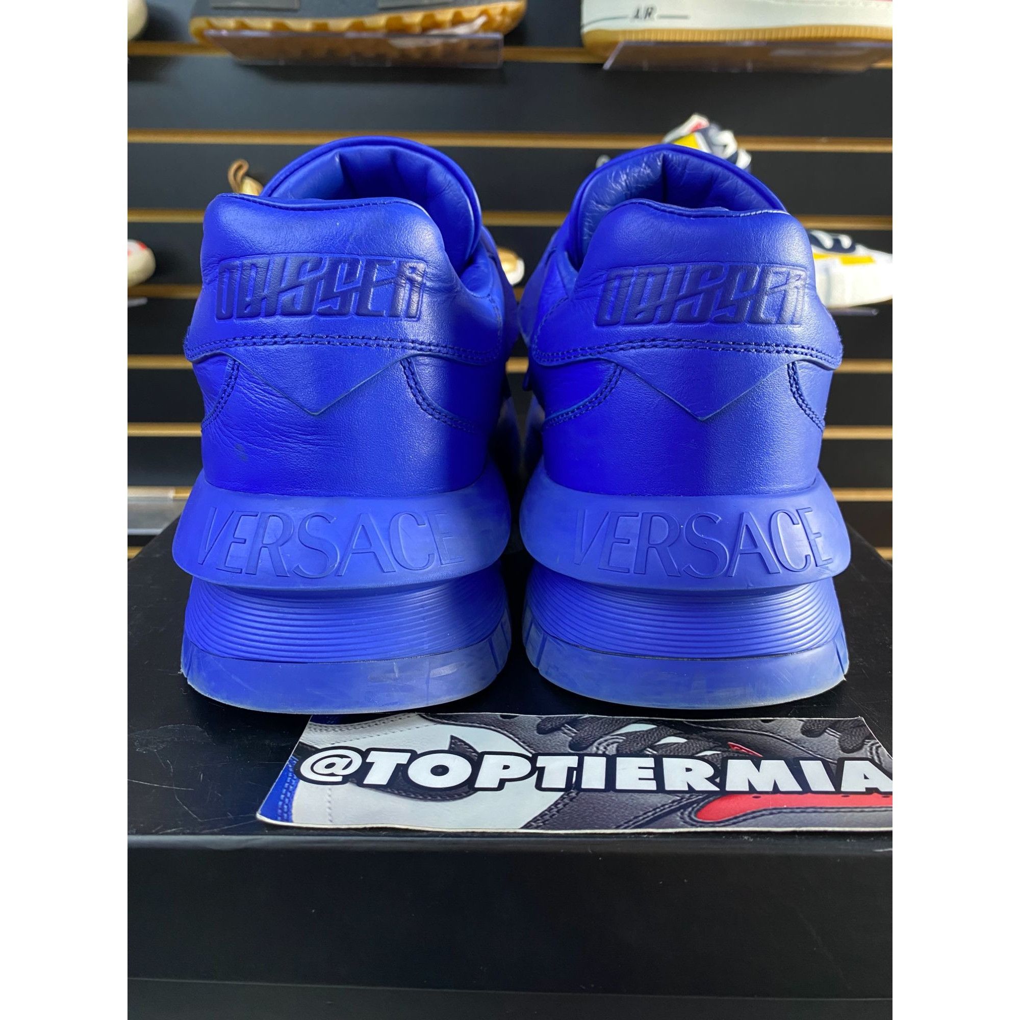 Versace VERSACE ODISSCA BLUE SZ 12 Size US 12 / EU 45 - 4 Thumbnail