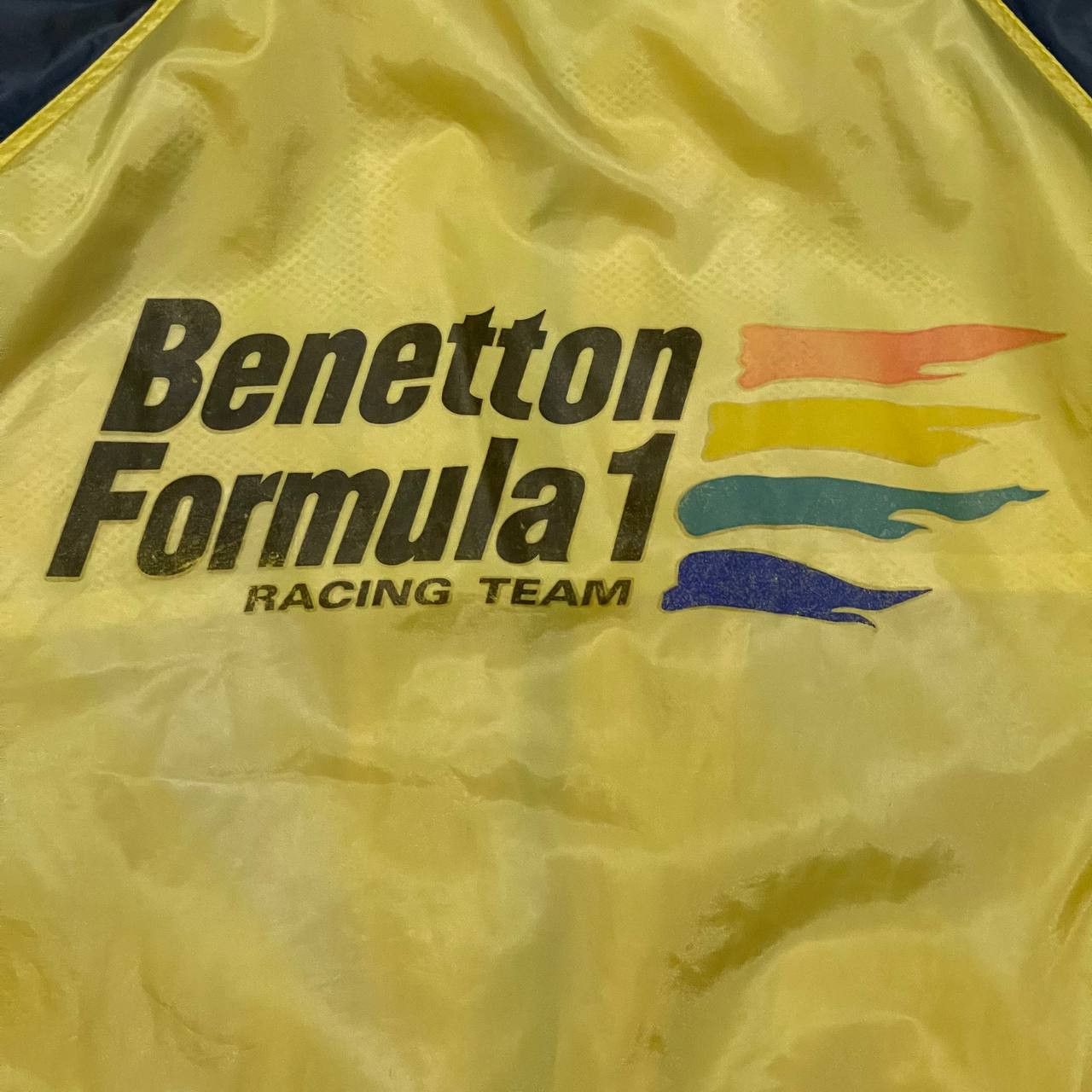Benetton Vintage Benetton Formula 1 Racing Light Jacket Size US L / EU 52-54 / 3 - 3 Thumbnail