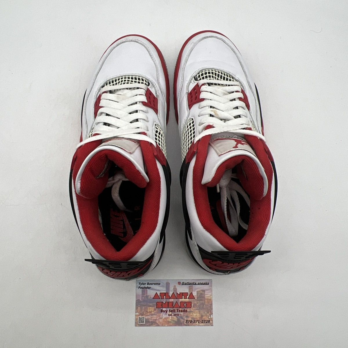 Jordan Brand Air Jordan 4 fire red Size US 9.5 / EU 42-43 - 6 Thumbnail
