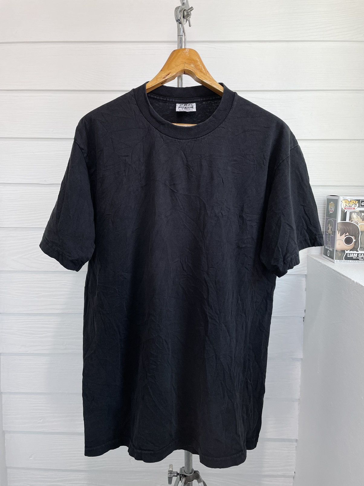 VINTAGE PRO 5 BLANK BLACK T-SHIRT