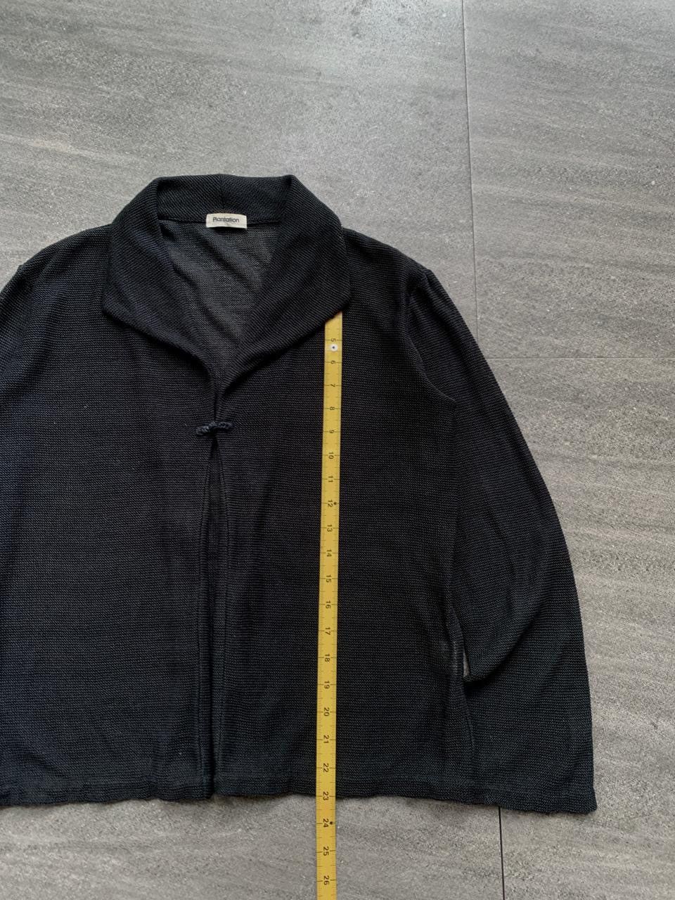 Issey Miyake FREE TAX! Plantation Cheongsam Closure Knit Cardigan Size US S / EU 44-46 / 1 - 12 Thumbnail