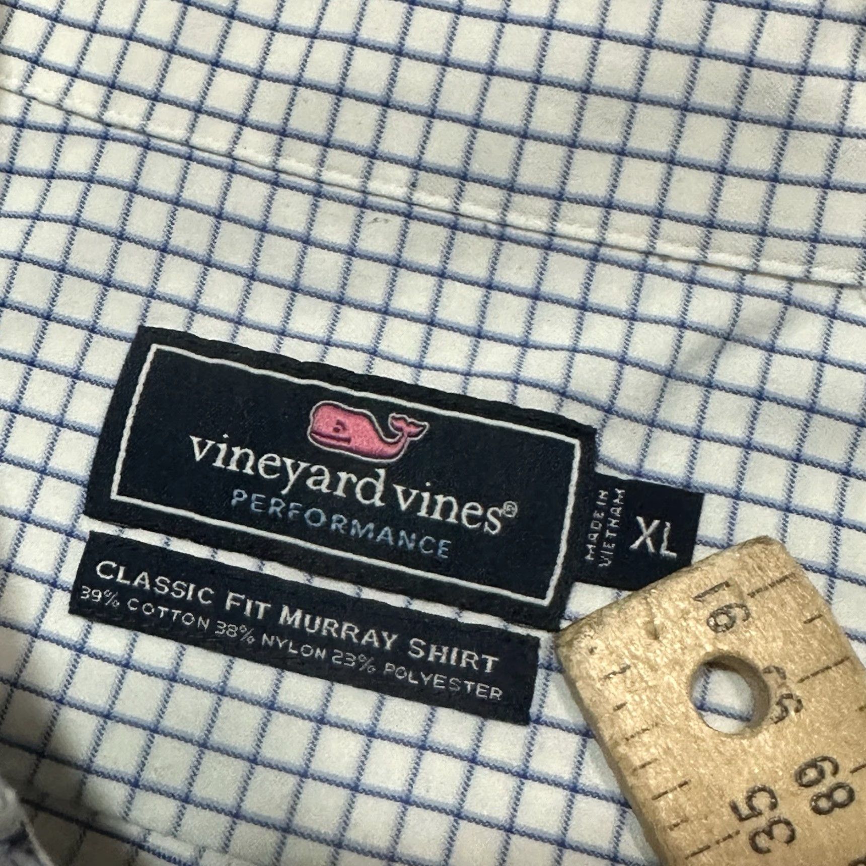 Vineyard Vines Vineyard Vines Murray Shirt Button-Up Shirt Men XL Blue White Check Murray Shirt Size US XL / EU 56 / 4 - 5 Thumbnail