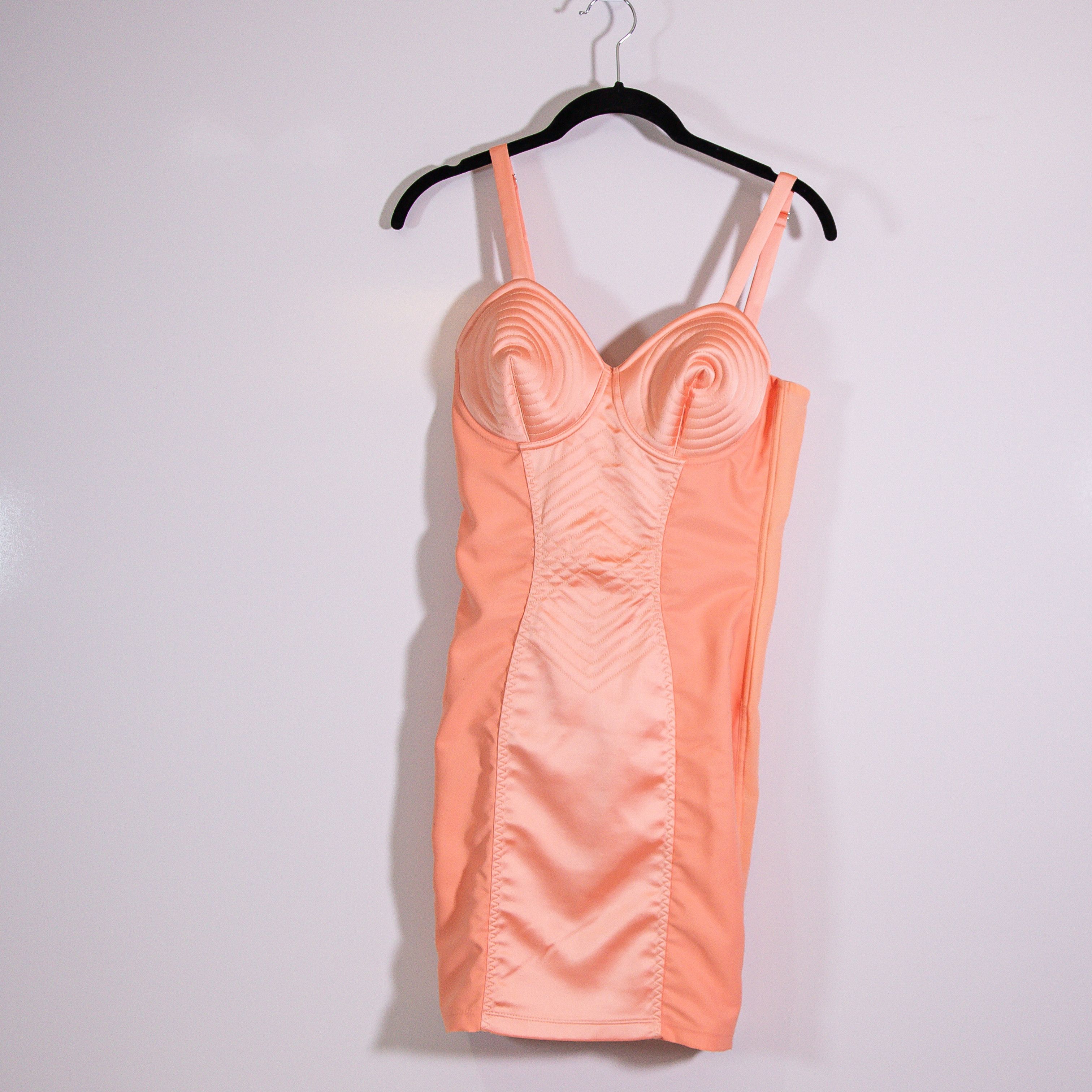 Jean Paul Gaultier Iconic Cone Bra Satin