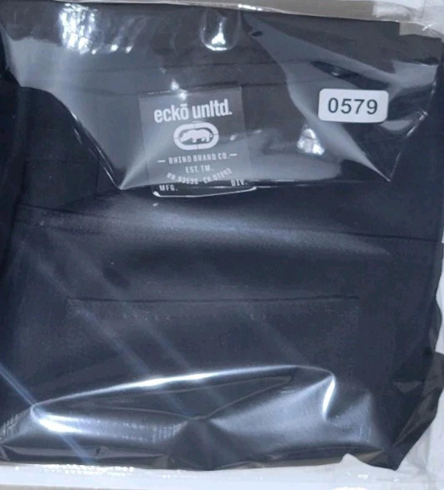 Ecko Unltd. Ecko Unltd 759 Relaxed Baggy Jeans 38x32 Black Denim NWT Size US 38 / EU 54 - 8 Thumbnail