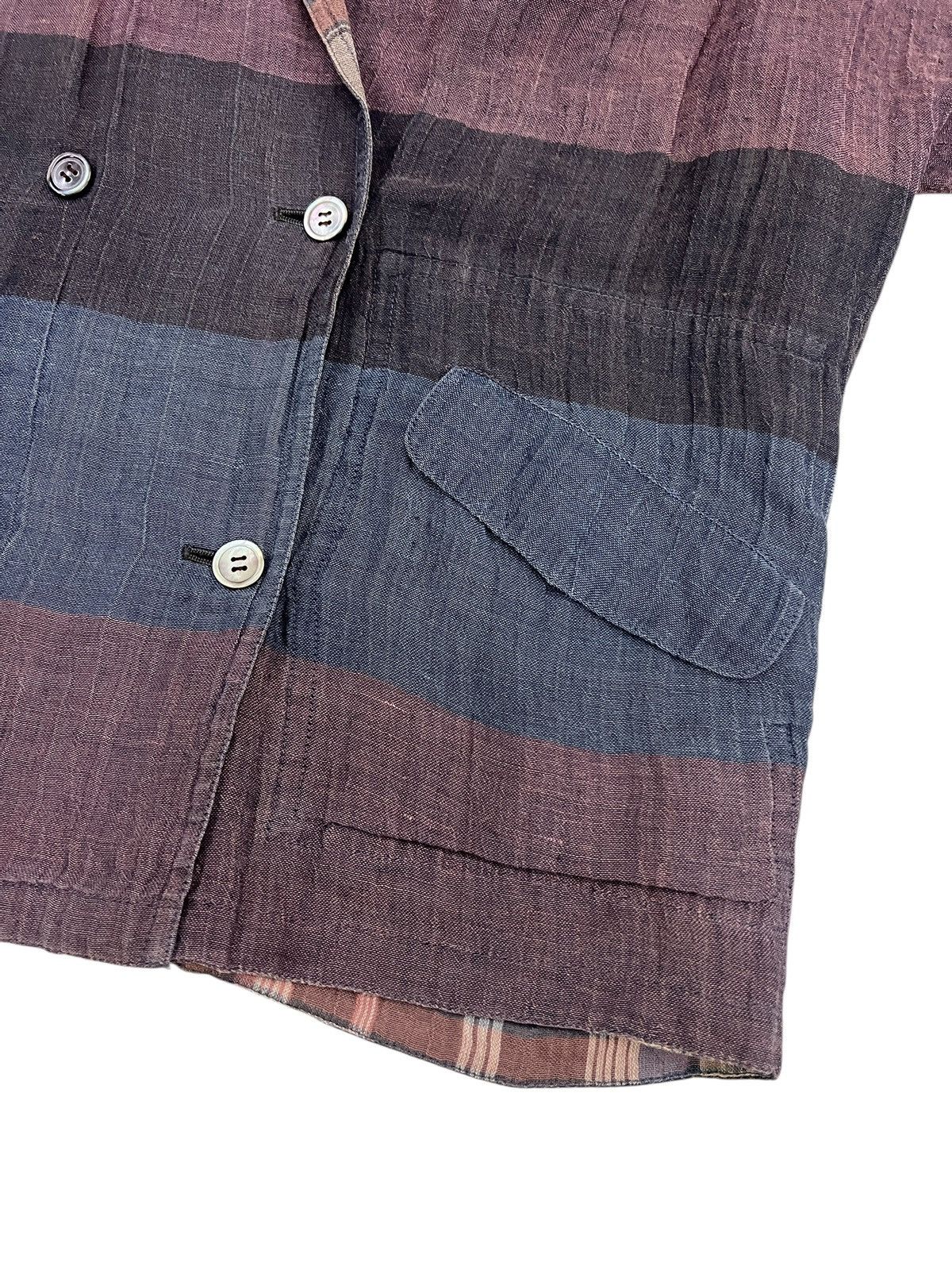 Issey Miyake 1980s Issey Miyake Reversible Double Breasted Jacket Size US L / EU 52-54 / 3 - 6 Thumbnail