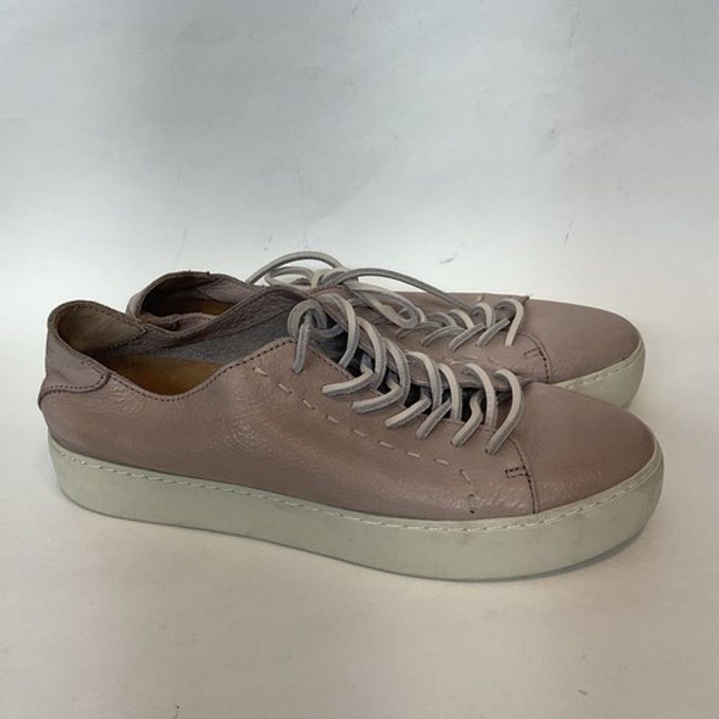Frye Frye Lena Lilac Leather Low Top Lace Up Sneakers Women 9M Size US 9 / IT 39 - 8 Thumbnail
