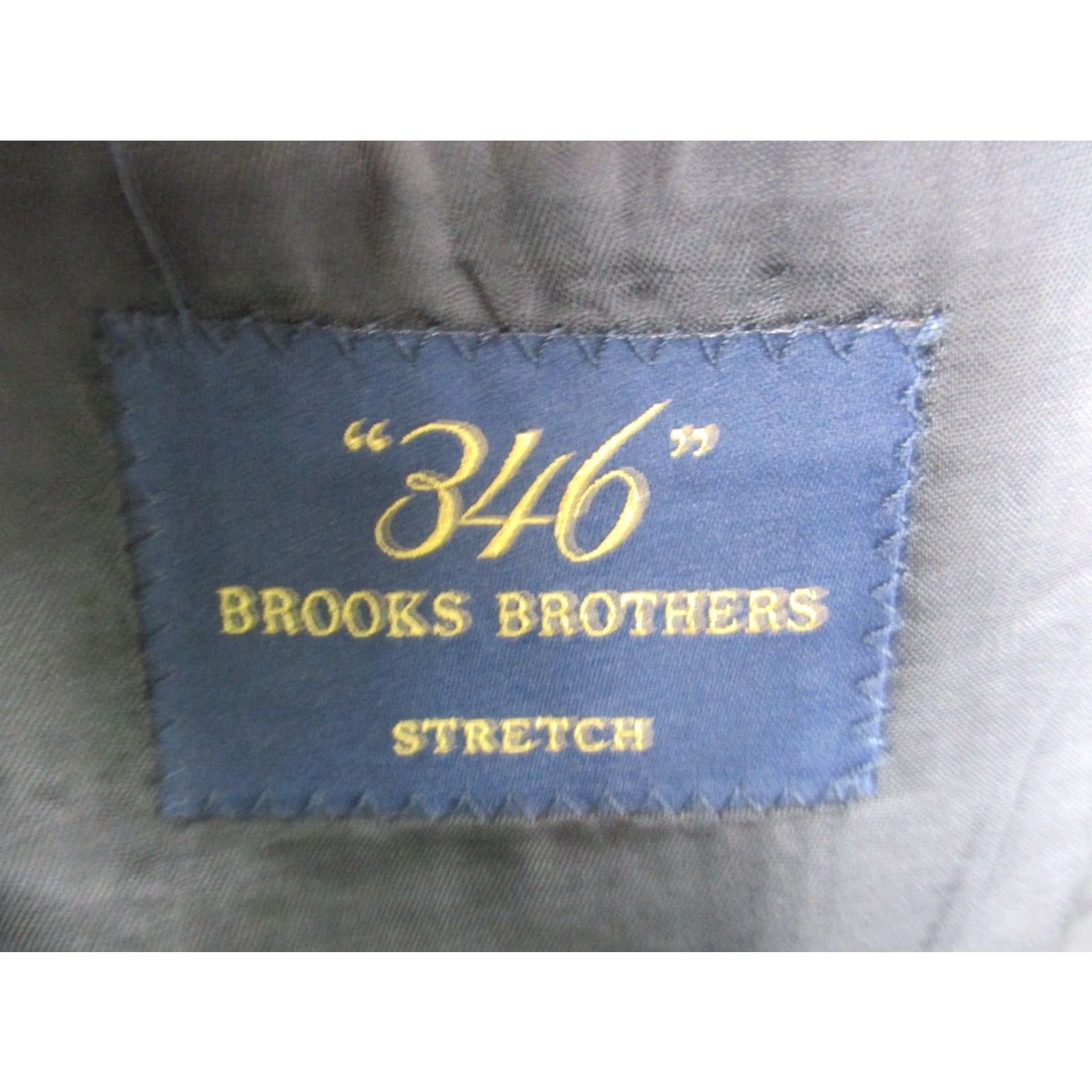 Brooks Brothers Brooks Brothers Jacket 346 Wool 46 L Dark Gray Stretch Sport Coat Mens Regular 46 Gray Vintage 90s Size US S / EU 44-46 / 1 - 2 Thumbnail