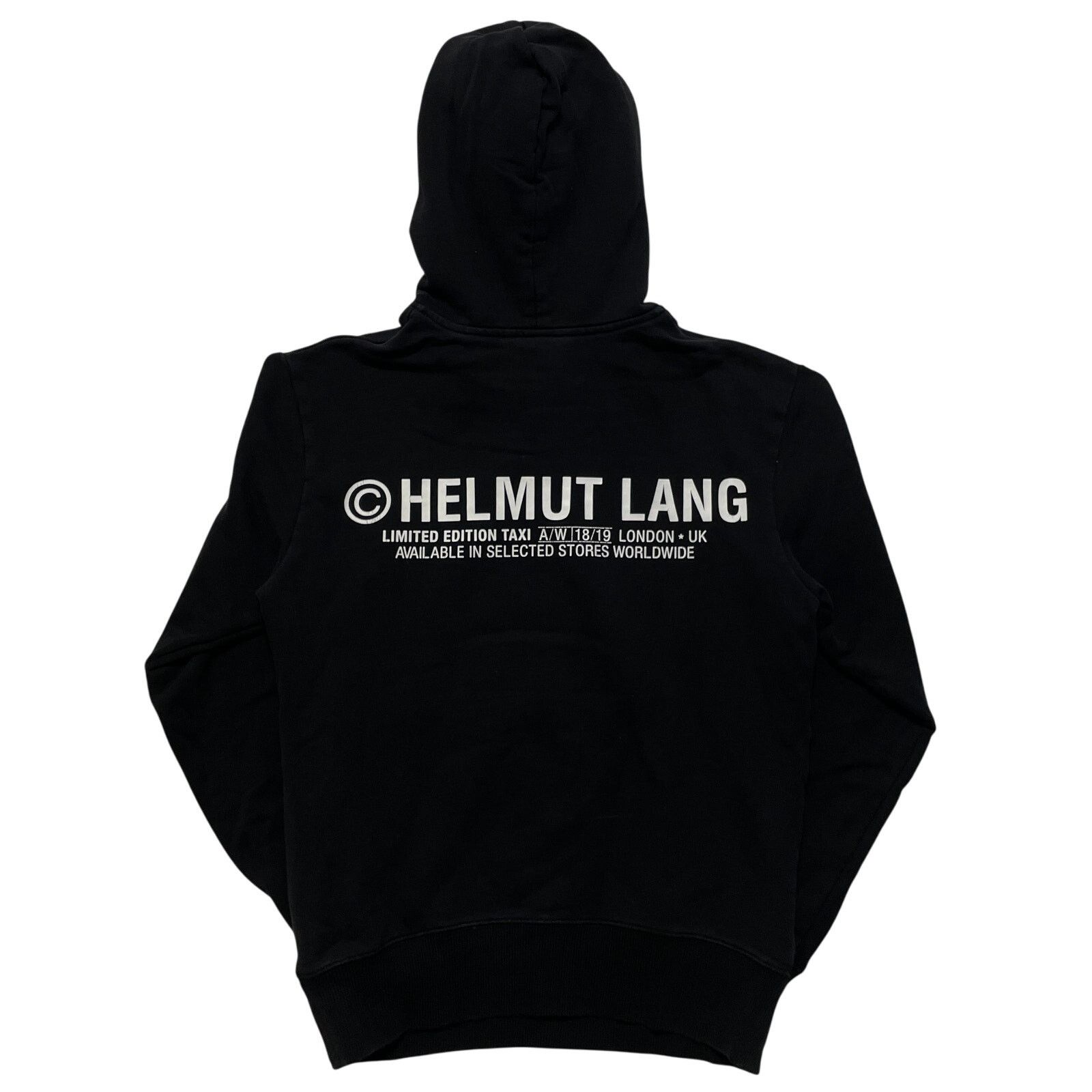 Helmut Lang Helmut Lang Limited Edition Taxi AW18/19 Black Hoodie XS Size US XS / EU 42 / 0 - 2 Thumbnail