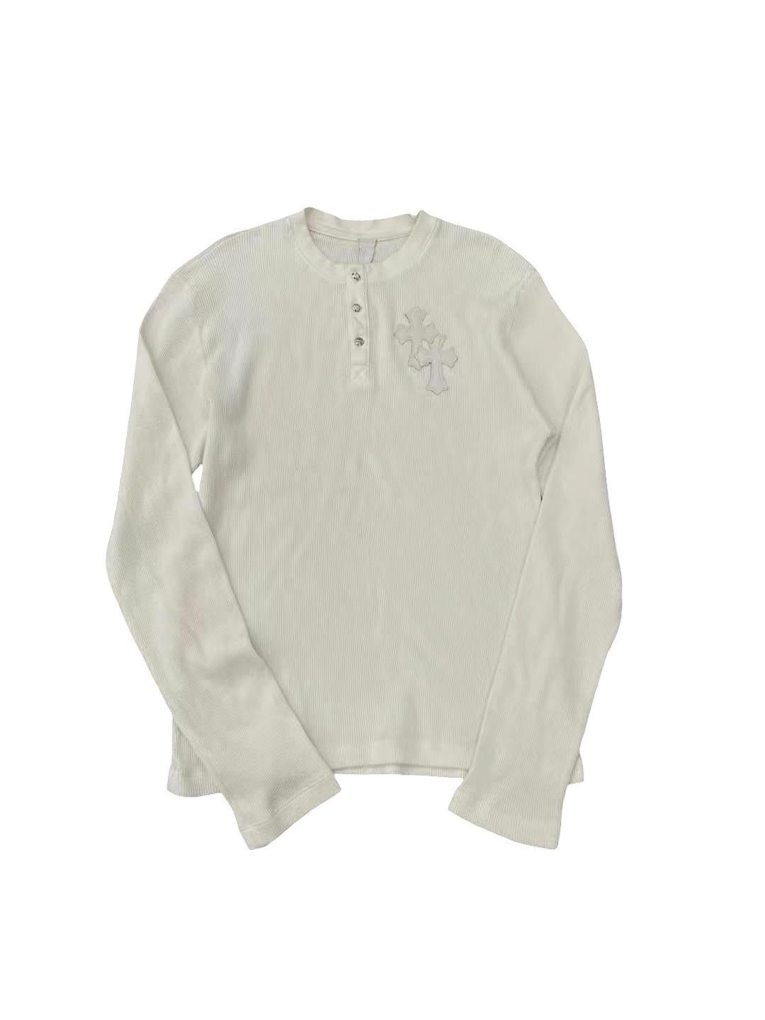 Chrome Hearts Leather cross patch waffle thermal long sleeve Size US L / EU 52-54 / 3 - 1 Thumbnail
