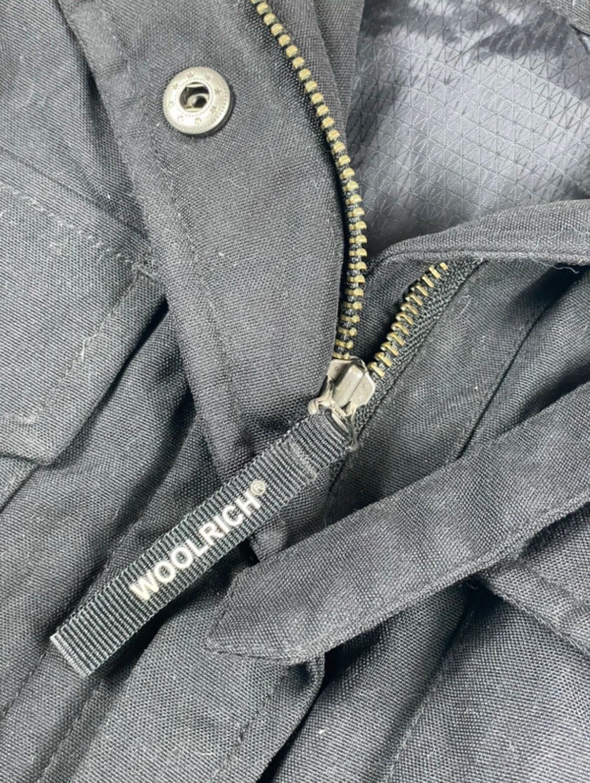 Woolrich Woolen Mills Woolrich coat jacket women rare black quality Size L / US 10 / IT 46 - 4 Thumbnail