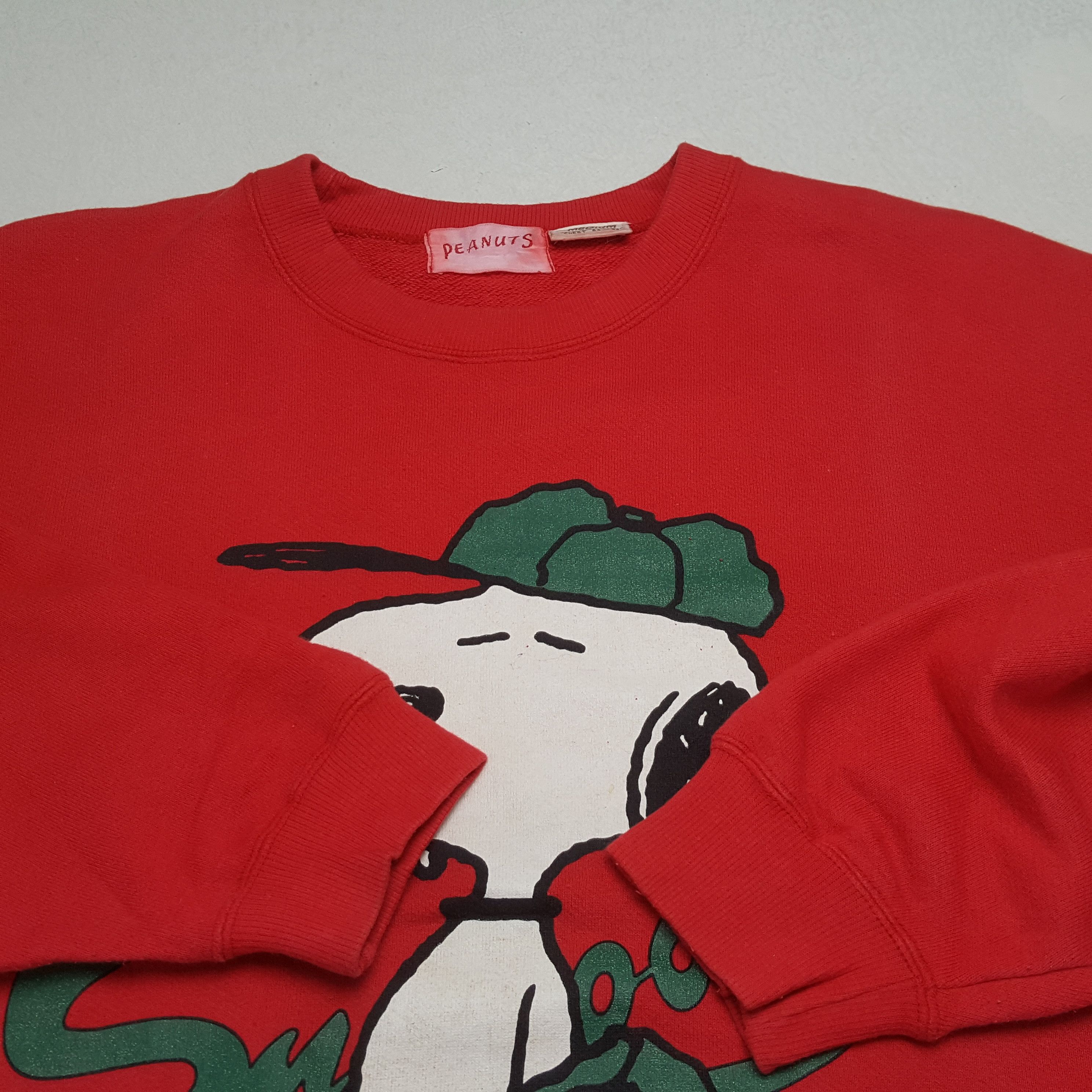 Peanuts × Vintage Vintage SNOOPY PEANUTS American Cartoon Sweatshirt Size US M / EU 48-50 / 2 - 9 Thumbnail