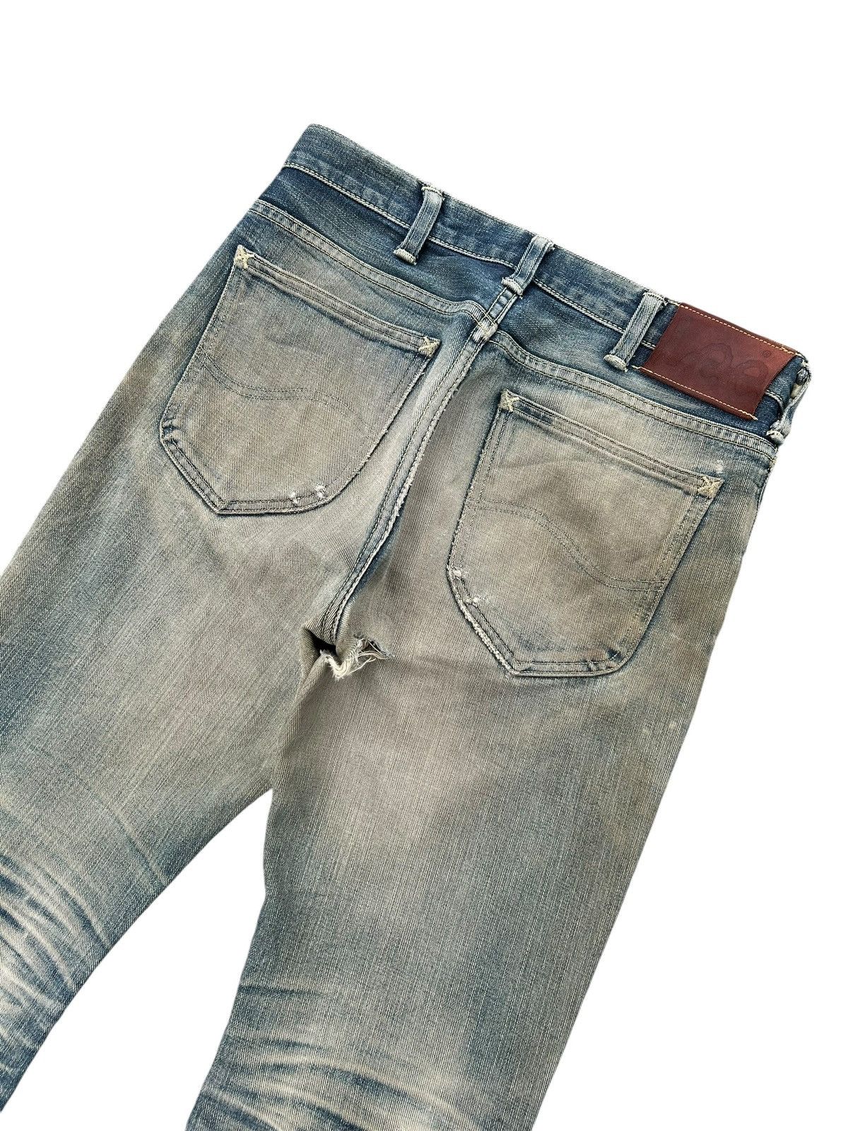 Kapital Rusty Flare Vintage Lee Distressed Denim Jeans Size US 31 - 12 Thumbnail