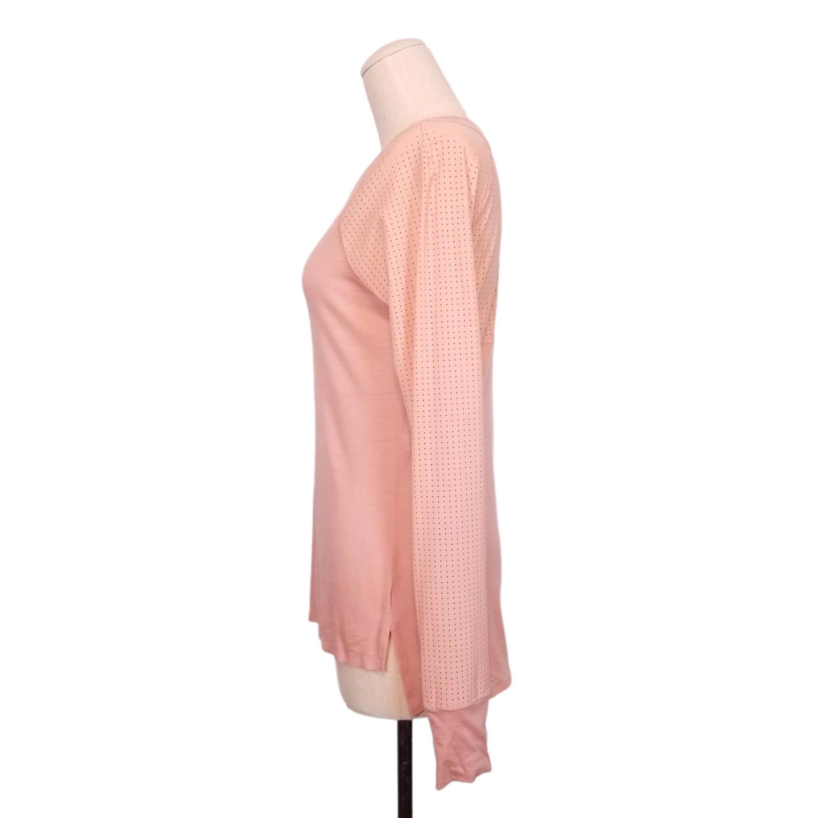 Sweaty Betty Sweaty Betty Breeze Merino Running Top Misty Rose Pink Sz XS Size XS / US 0-2 / IT 36-38 - 3 Thumbnail
