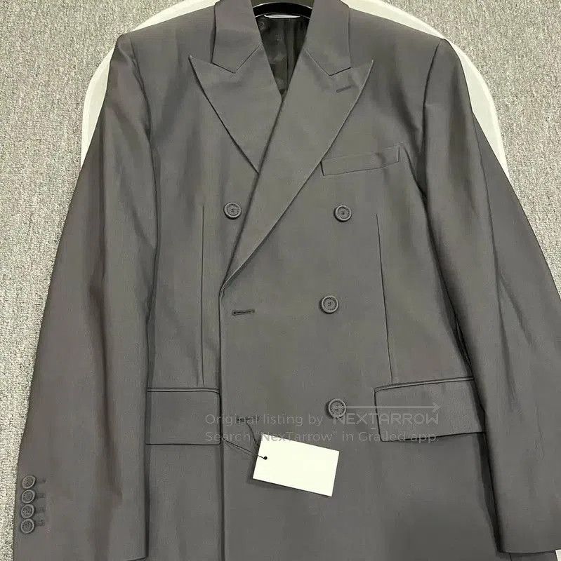Dior Dior Gray Cotton Overcoat for Men . Size US XL / EU 56 / 4 - 3 Thumbnail