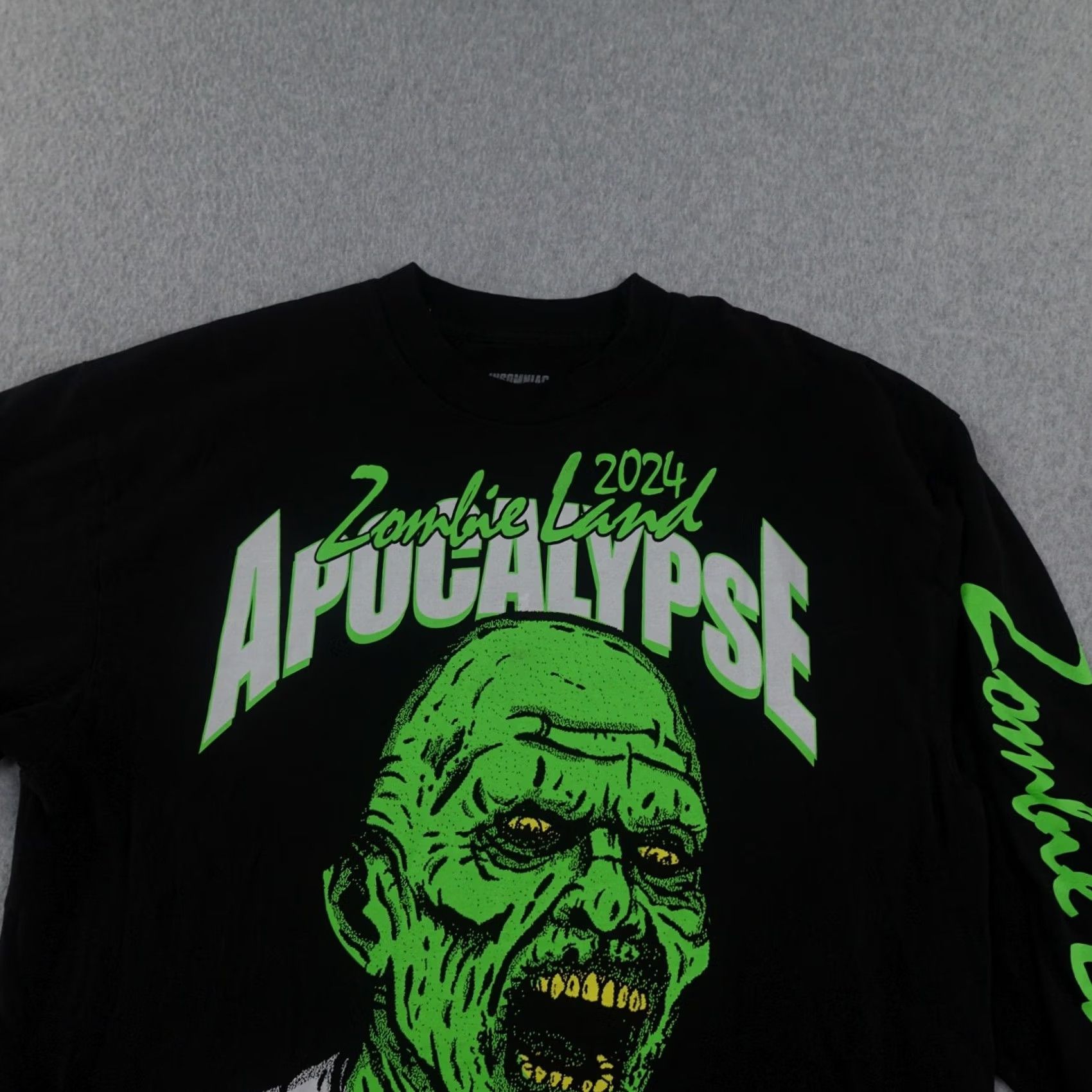 Vintage Insomniac Zombieland Apocalypse Long Sleeve Shirt Large L Black Mens Graphic Print 2024 Old School Horror Size US L / EU 52-54 / 3 - 7 Thumbnail