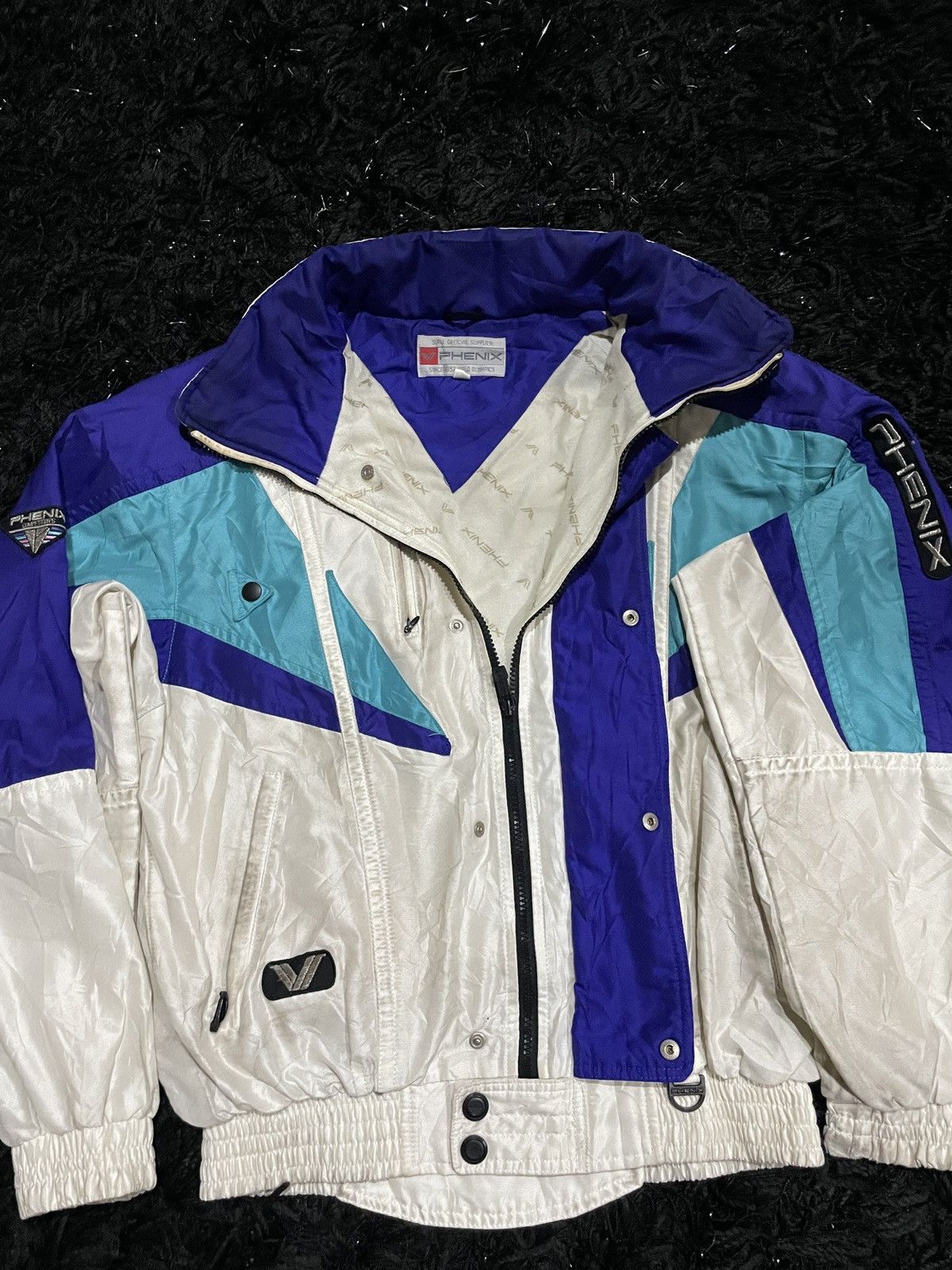 Descente × Phenix VINTAGE PHENIX OSLO OLYMPIC CROSS COUNTRY SKIING JACKET L Size US L / EU 52-54 / 3 - 4 Thumbnail