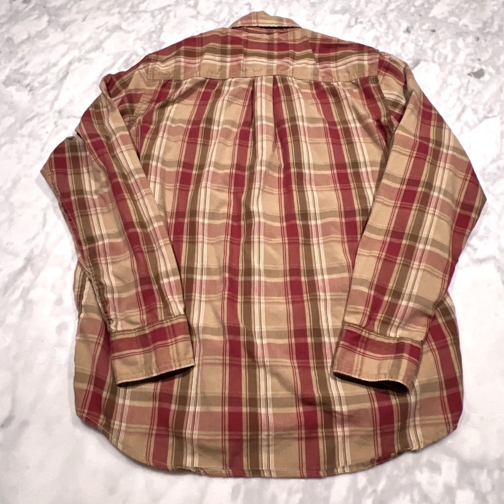Vintage Mossy Oak Shirt Mens M Red Men Long Sleeve Pearl Snap Plaid Collared Button Size US M / EU 48-50 / 2 - 4 Thumbnail