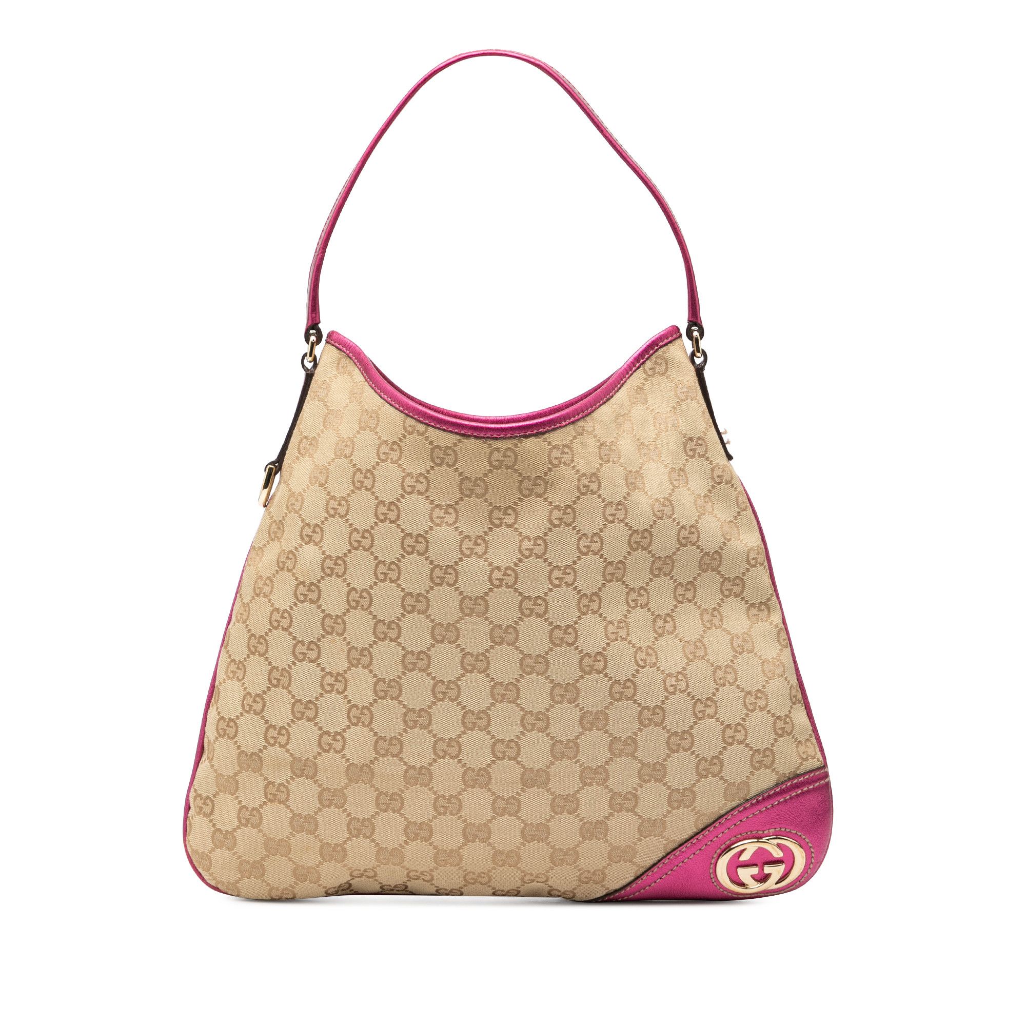 Gucci Gucci GG Canvas New Britt Hobo Size ONE SIZE - 1 Thumbnail