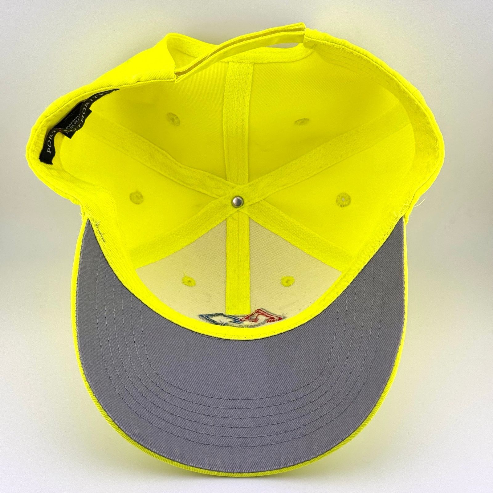 Vintage FIRST Robot Inspector Neon Cap Embroidered Baseball Hat Size ONE SIZE - 4 Thumbnail