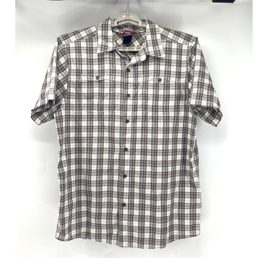 The North Face The North Face Plaid button down short sleeve shirt size L Size US L / EU 52-54 / 3 - 1 Thumbnail