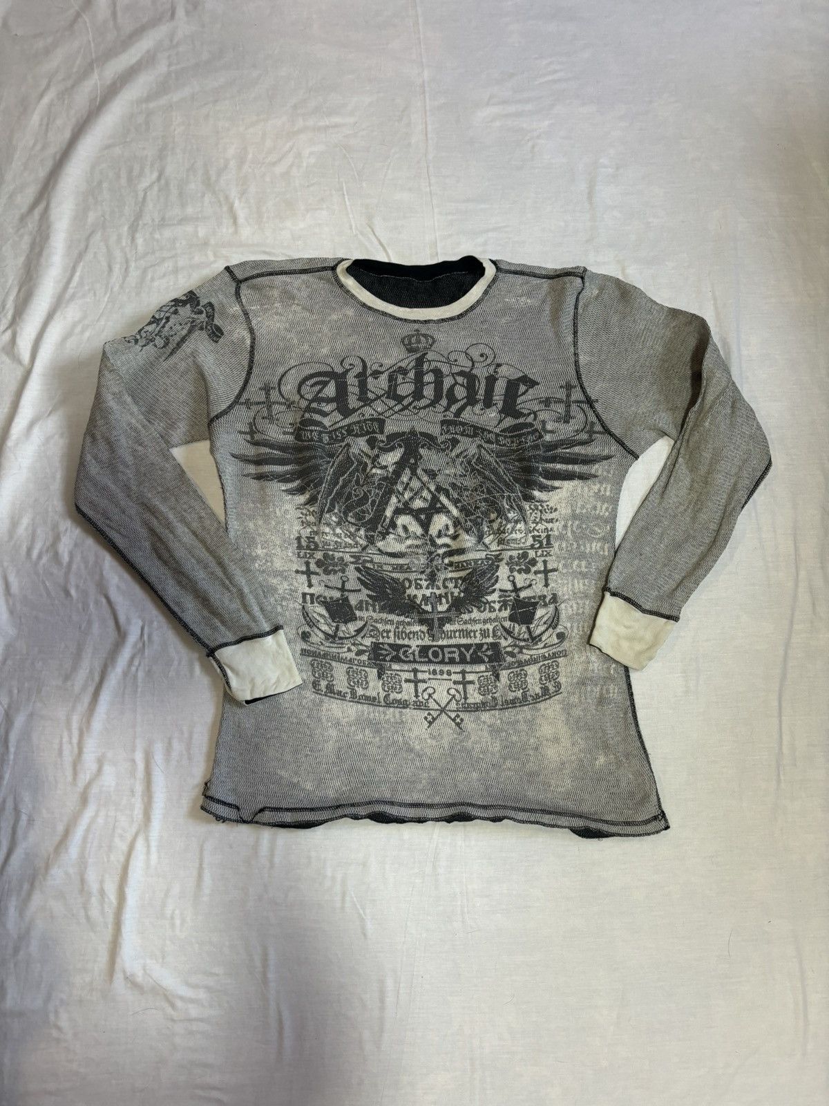 Vintage Vintage graphic thermal Size US XL / EU 56 / 4 - 1 Thumbnail