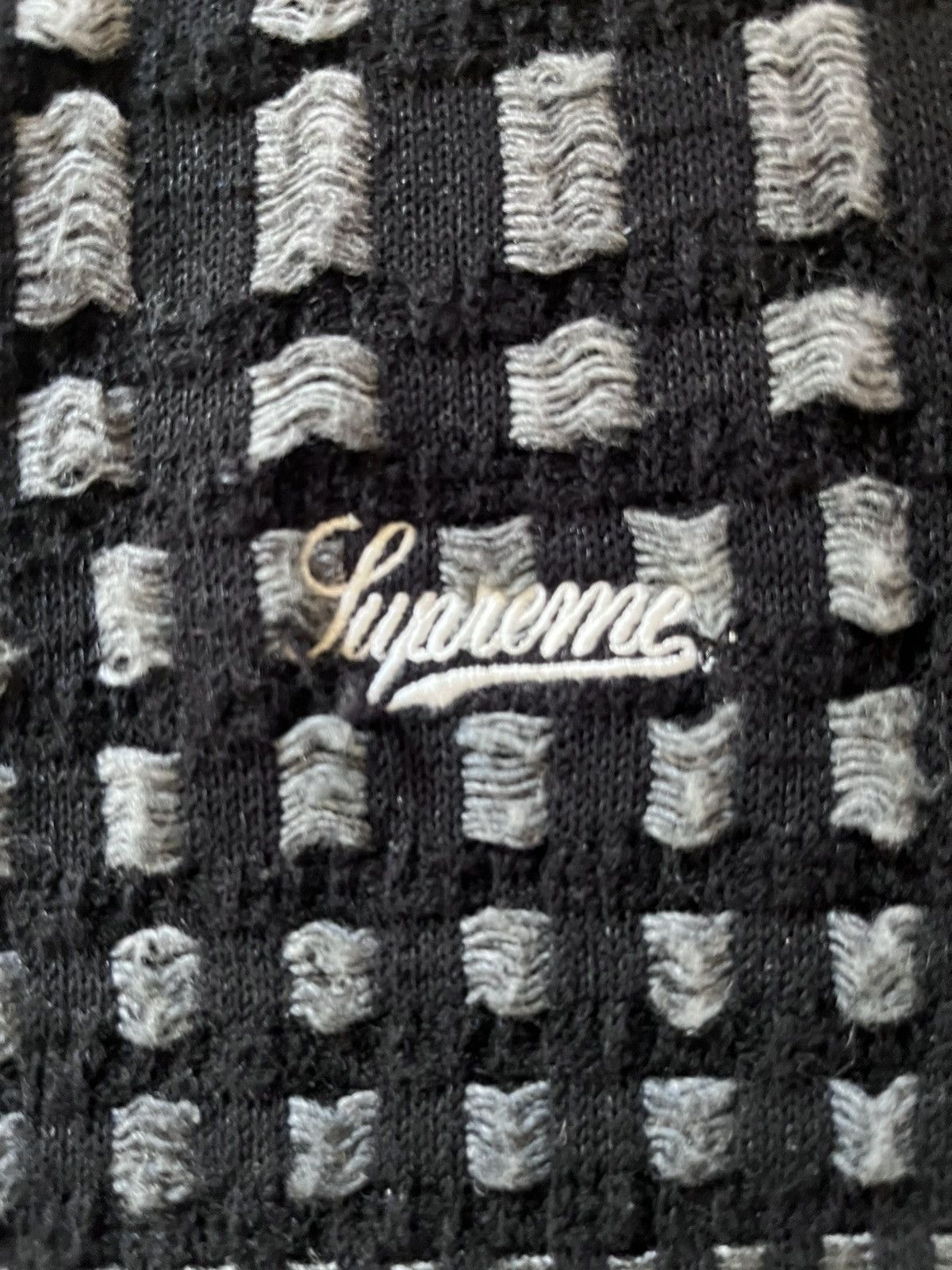 Supreme Supreme Gradient Grid Zip Up Polo Size US M / EU 48-50 / 2 - 3 Thumbnail