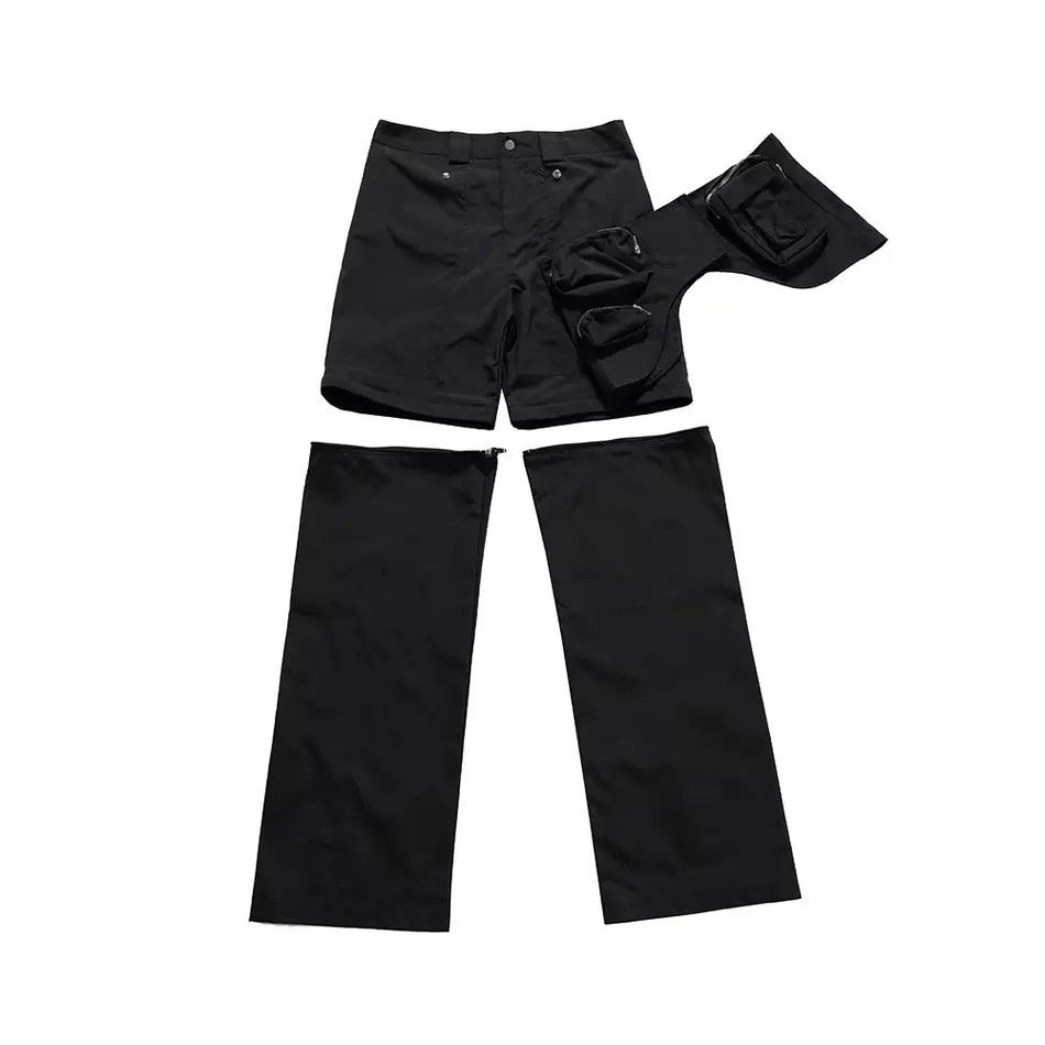 Japanese Brand Streetwear Multi Pocket Cargo Baggy Pants Size US 32 / EU 48 - 3 Thumbnail