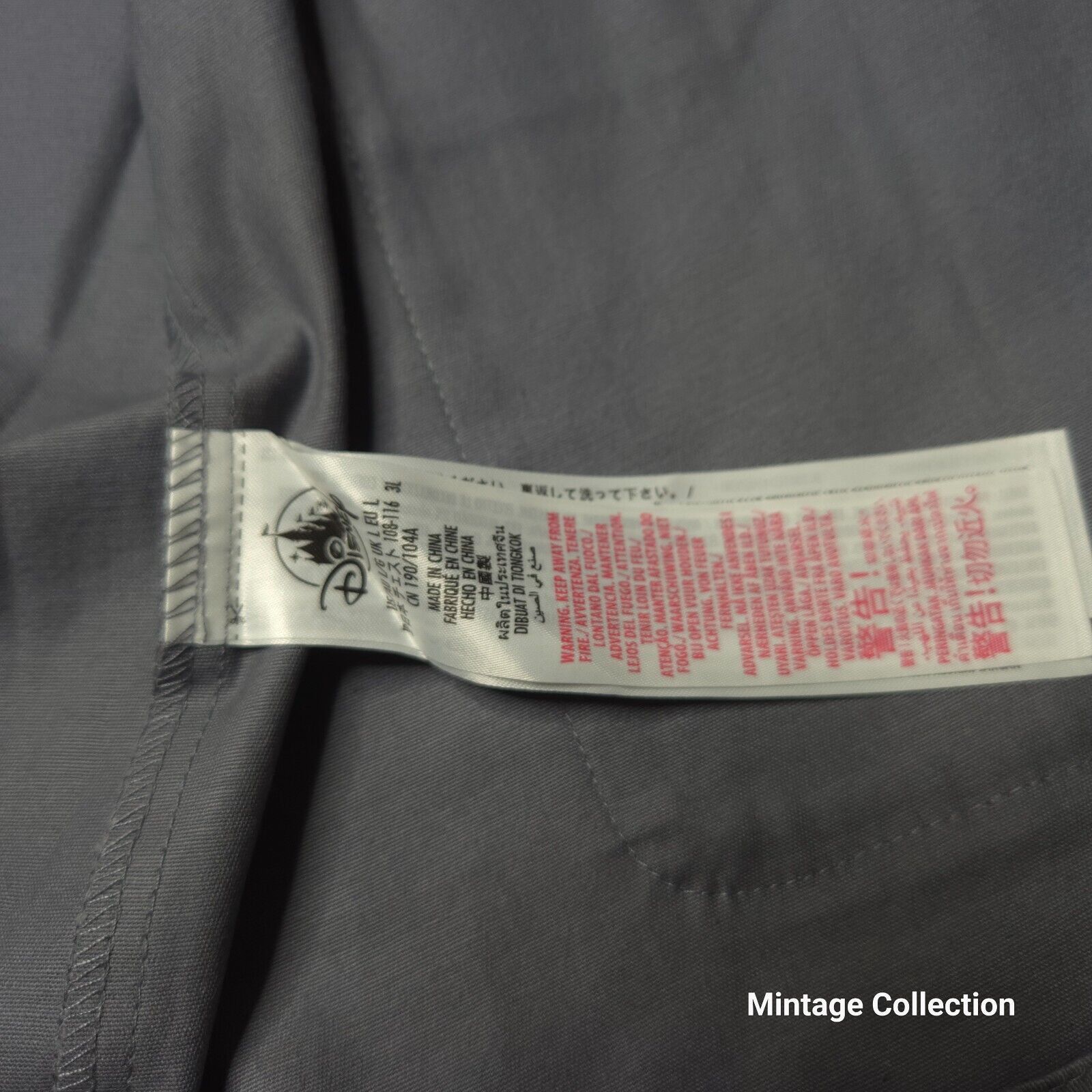 Disney Disney Haunted Mansion Madame Leota Gray Shirt Jacket Coat L Size US L / EU 52-54 / 3 - 8 Thumbnail