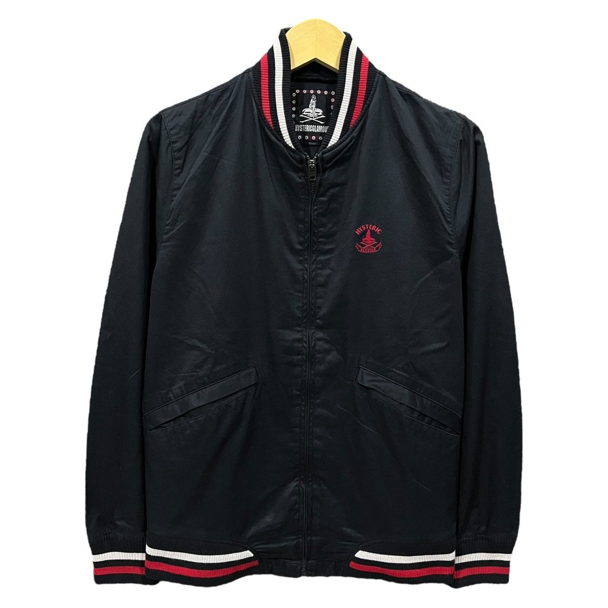 Hysteric Glamour × Japanese Brand × Vintage Vintage Hystric Glamour Light Bomber Jacket Size US S / EU 44-46 / 1 - 1 Thumbnail