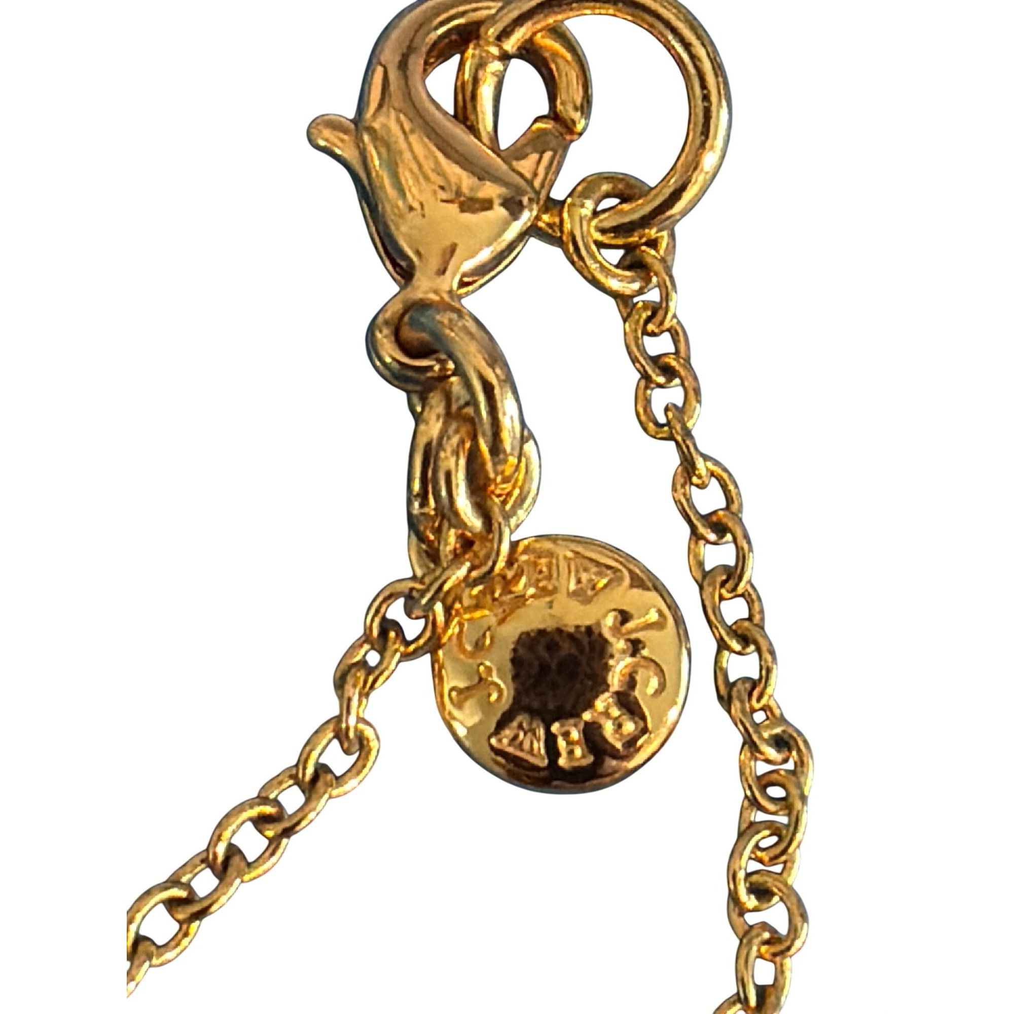 J.Crew J.Crew Double Side Locket Pendant Necklace Gold Tone Blue En Size ONE SIZE - 5 Thumbnail