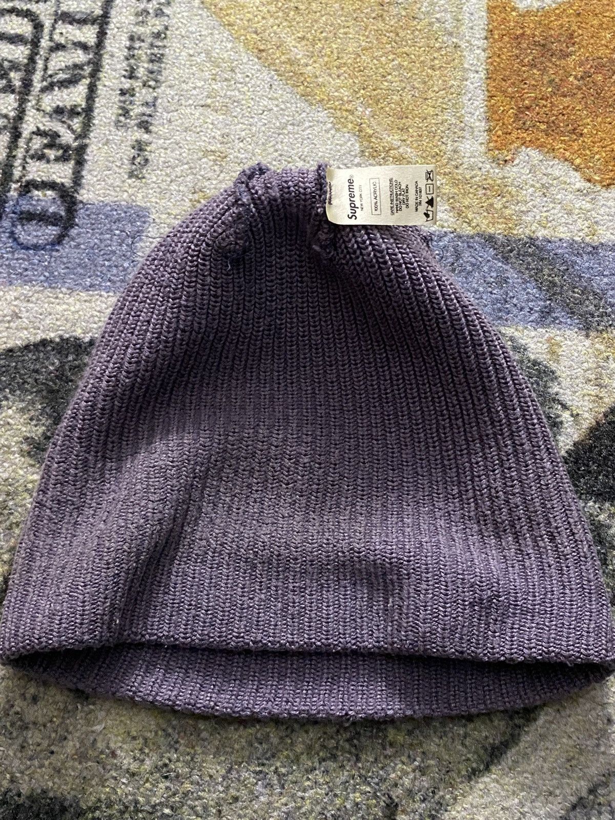 New Era × Supreme Supreme Loose Gauge Beanie FW17 Size ONE SIZE - 5 Thumbnail