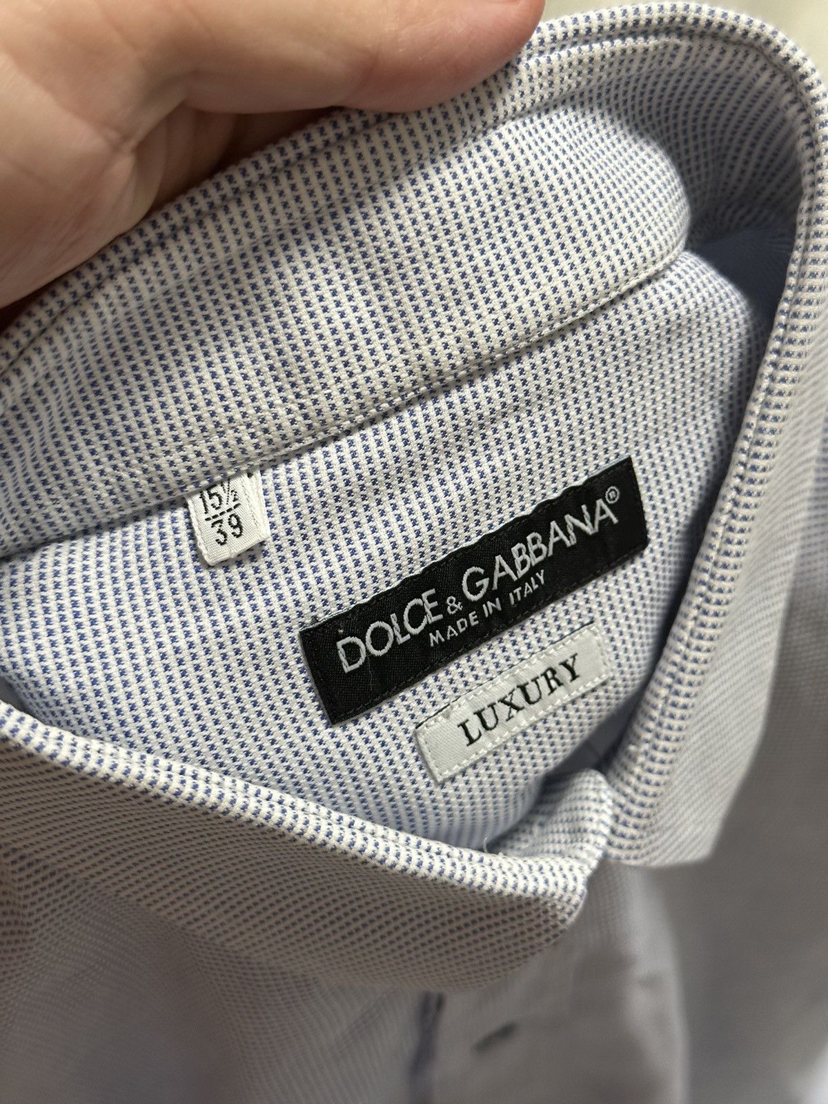 Dolce & Gabbana Dolce & Gabbana Striped Classic Luxury Shirt Size US L / EU 52-54 / 3 - 3 Thumbnail