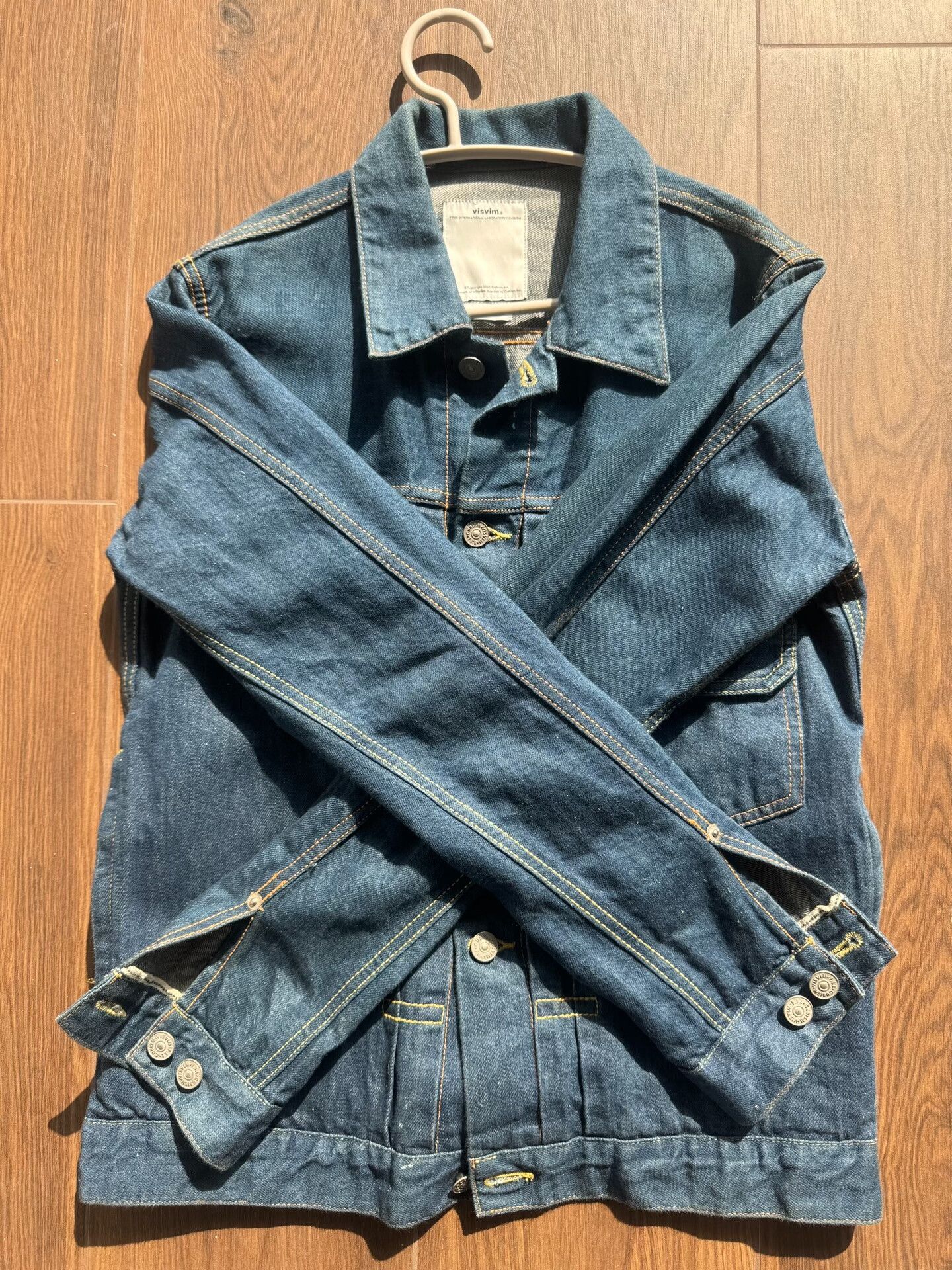 Visvim visvim 102 Classic Denim Jacket Size US S / EU 44-46 / 1 - 1 Thumbnail