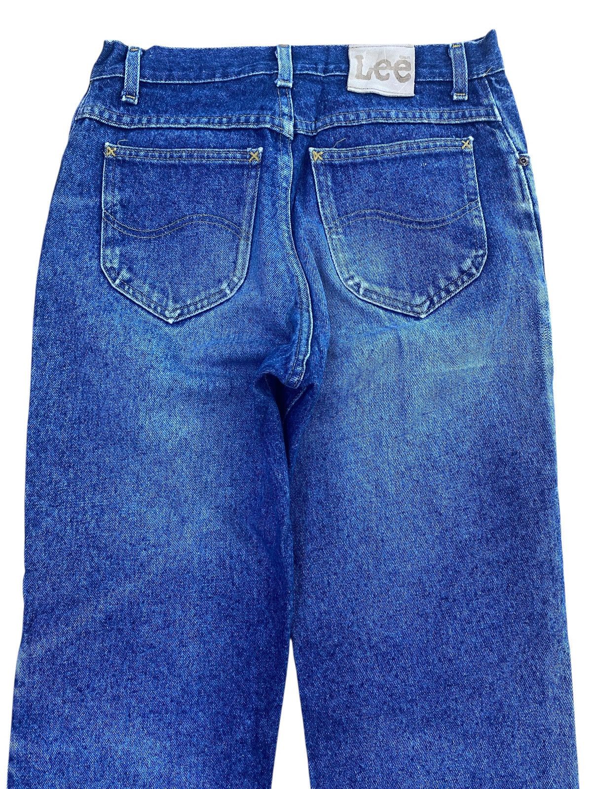 Lee Lee Brand Blue Faded Wash Style Baggy Jeans Size US 28 / EU 44 - 4 Thumbnail