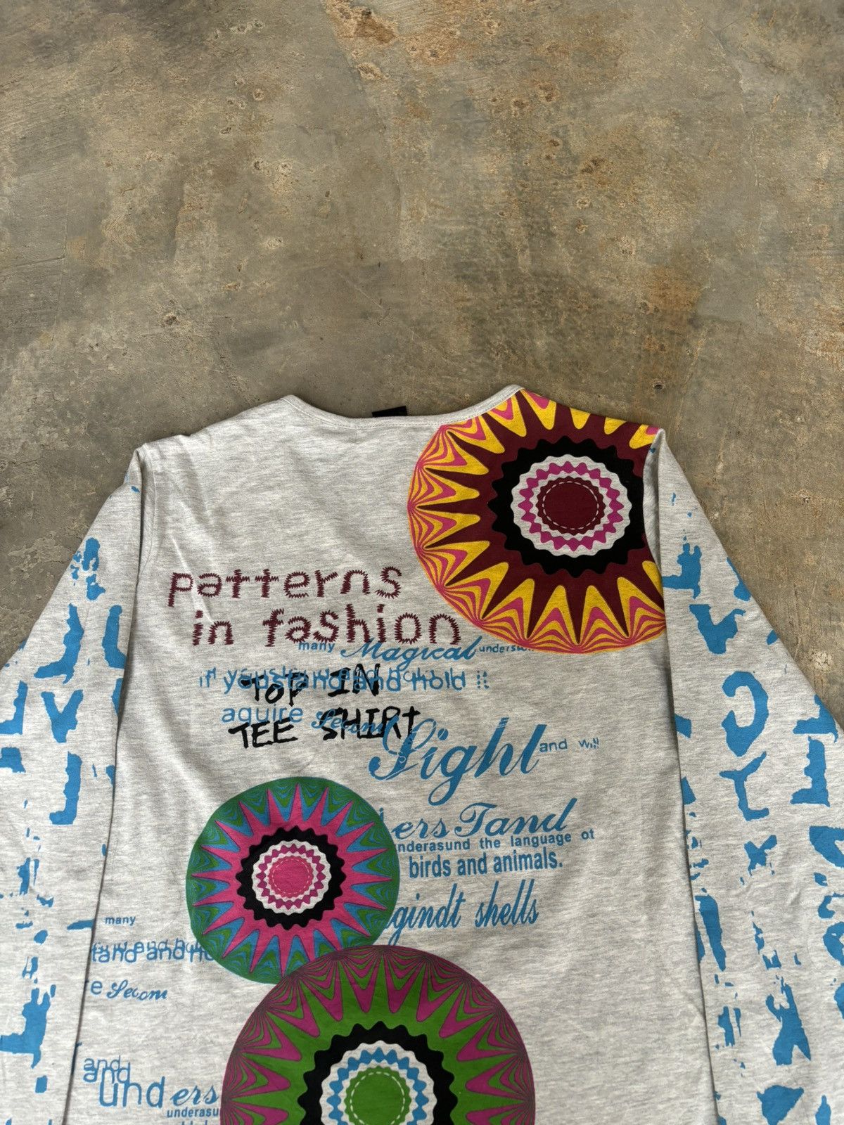 Hysteric Glamour × Japanese Brand Y2k Opium Kashitu Art Top in tee Longsleeve Size M / US 6-8 / IT 42-44 - 3 Thumbnail