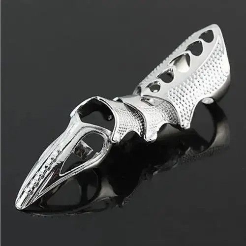 VIBE Knuckle Armour Full Finger Ring Size ONE SIZE - 1 Thumbnail