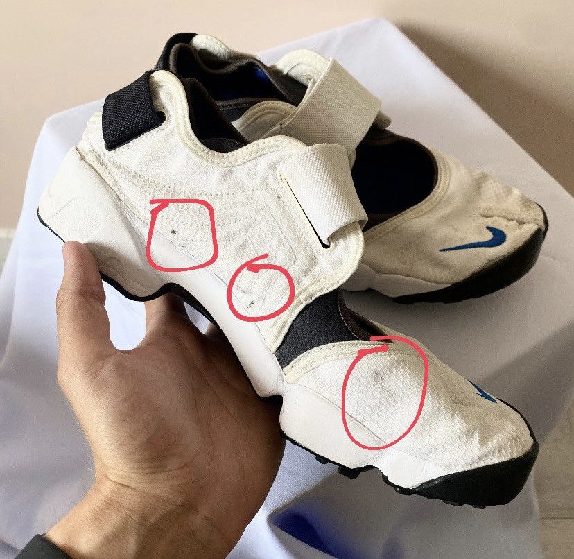 Japanese Brand 00s Nike Rift Tabi Japan Style Vintage Shoes Sneakers Y2K Size US 9 / EU 42 - 4 Thumbnail