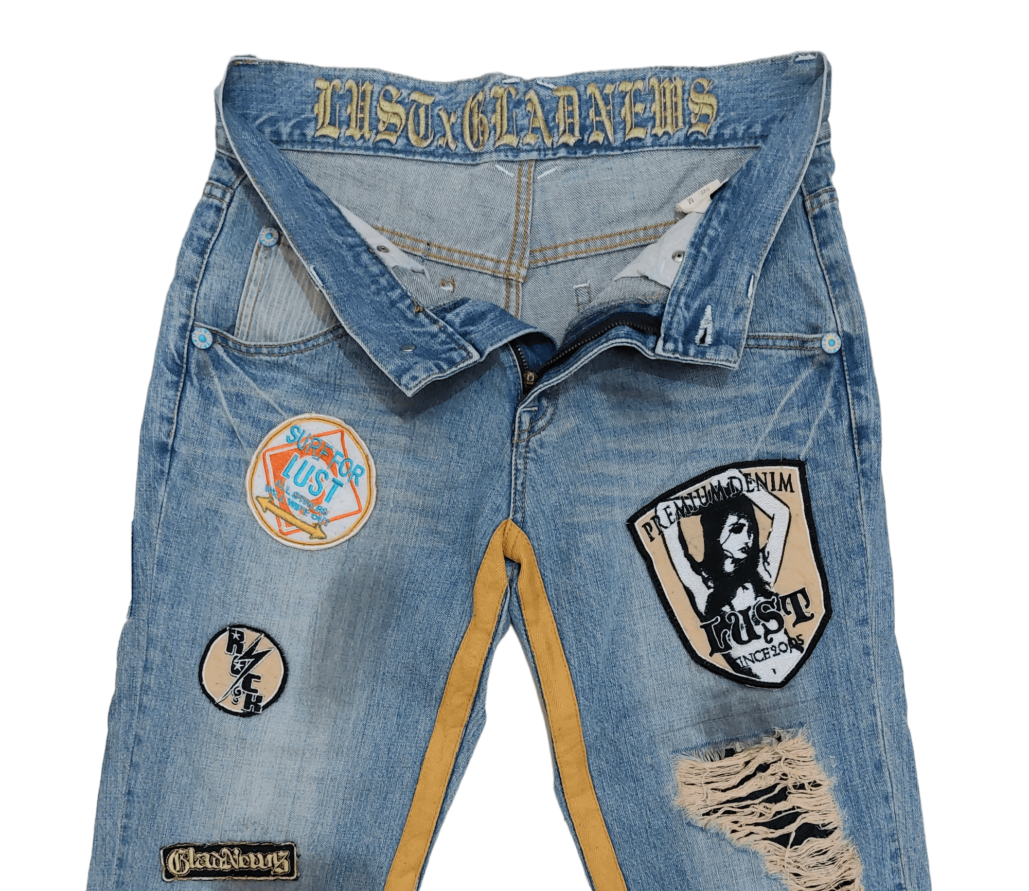 Japanese Brand Rusty Patch Seditionaries Jeans Size US 30 / EU 46 - 3 Thumbnail