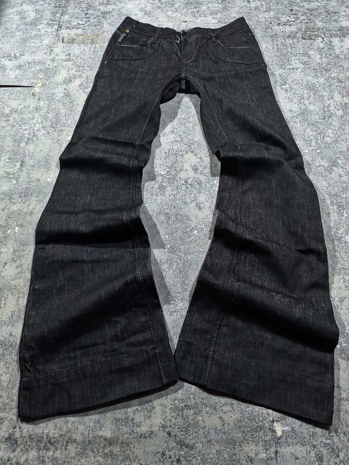 Hysteric Glamour dark wash flared jeans rick owens balenciaga type Size US 30 / EU 46 - 3 Thumbnail